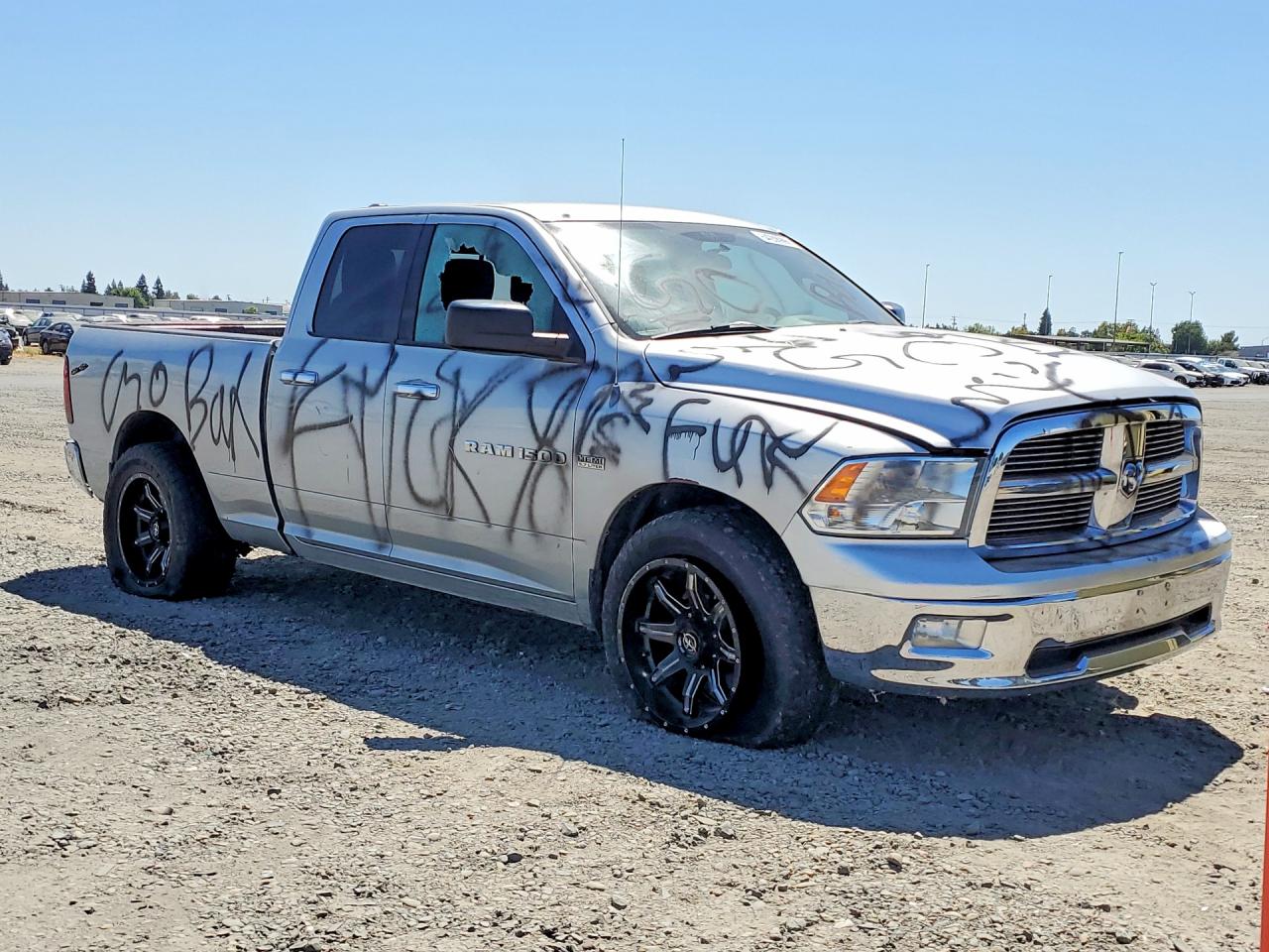 2012 Dodge Ram 1500 Slt Silver vin: 1C6RD6GT7CS122580
