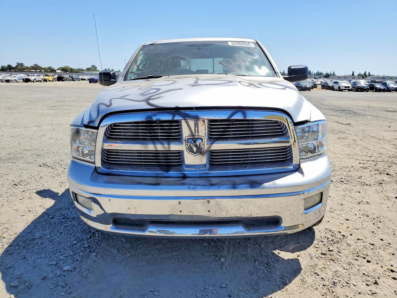 2012 Dodge Ram 1500 Slt Silver vin: 1C6RD6GT7CS122580