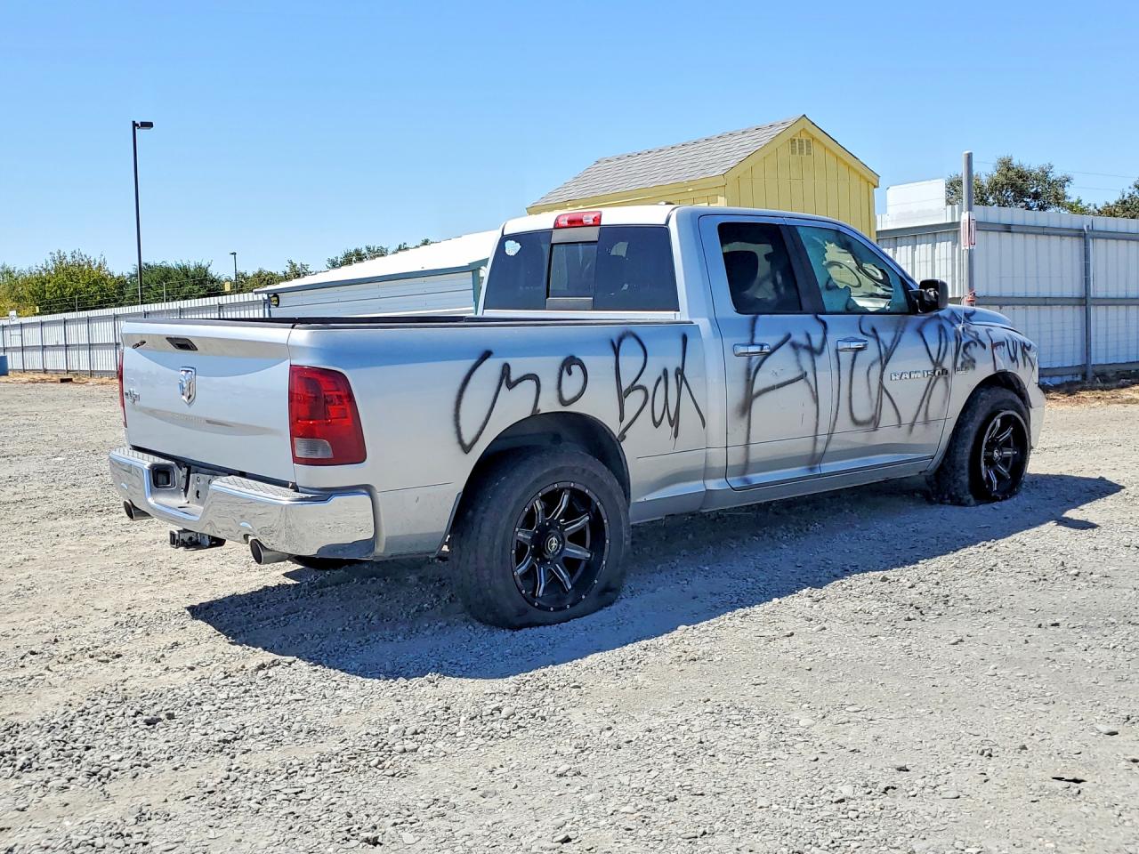 2012 Dodge Ram 1500 Slt Silver vin: 1C6RD6GT7CS122580