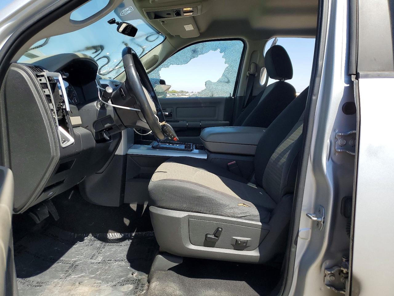 2012 Dodge Ram 1500 Slt Silver vin: 1C6RD6GT7CS122580