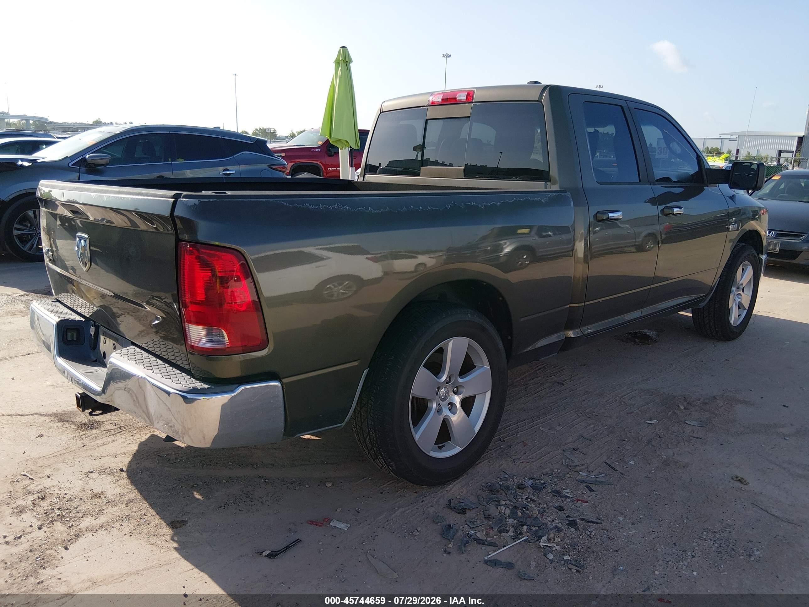 2012 Ram 1500 Lone Star Green vin: 1C6RD6GT8CS101351