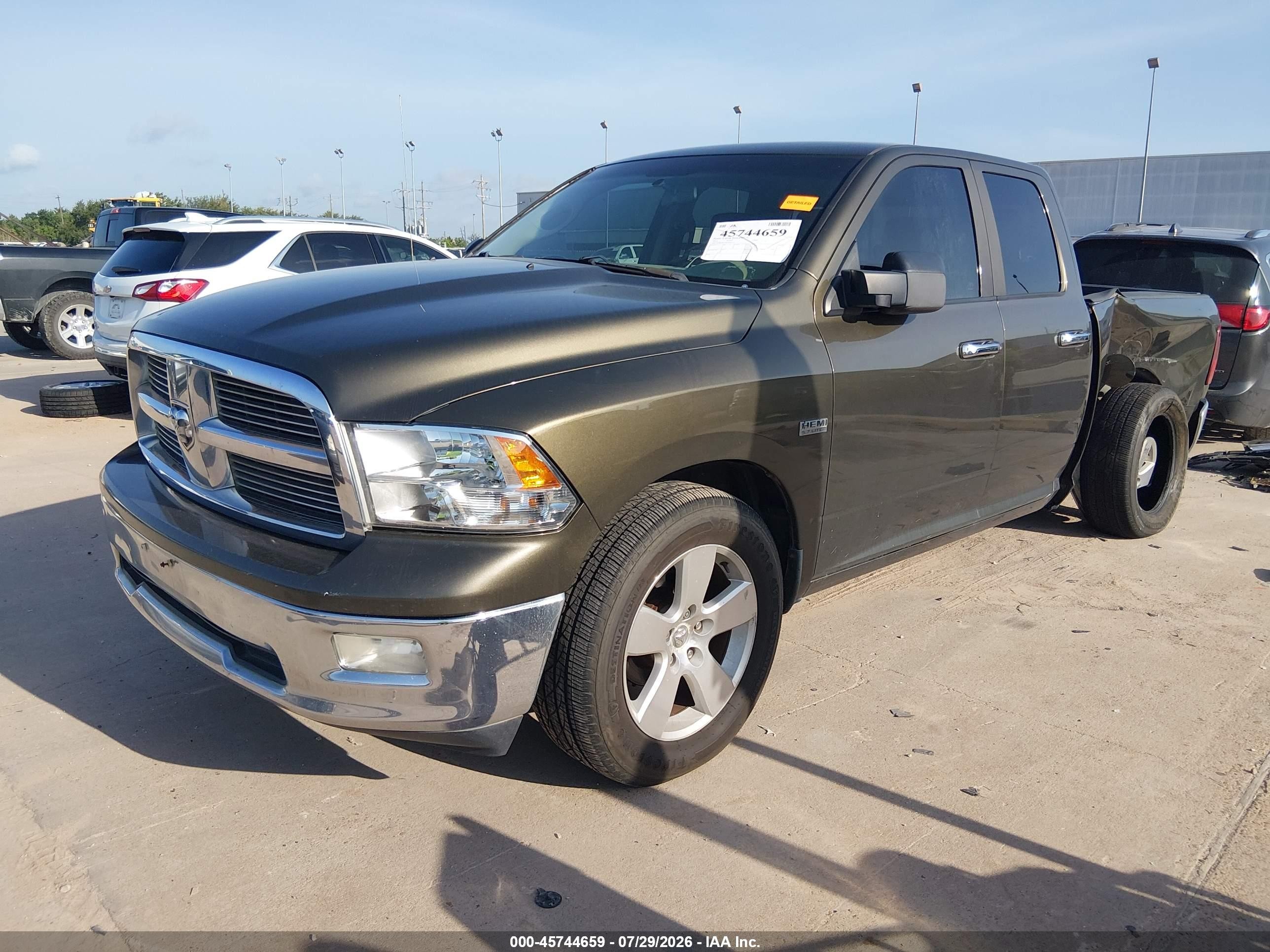 2012 Ram 1500 Lone Star Green vin: 1C6RD6GT8CS101351