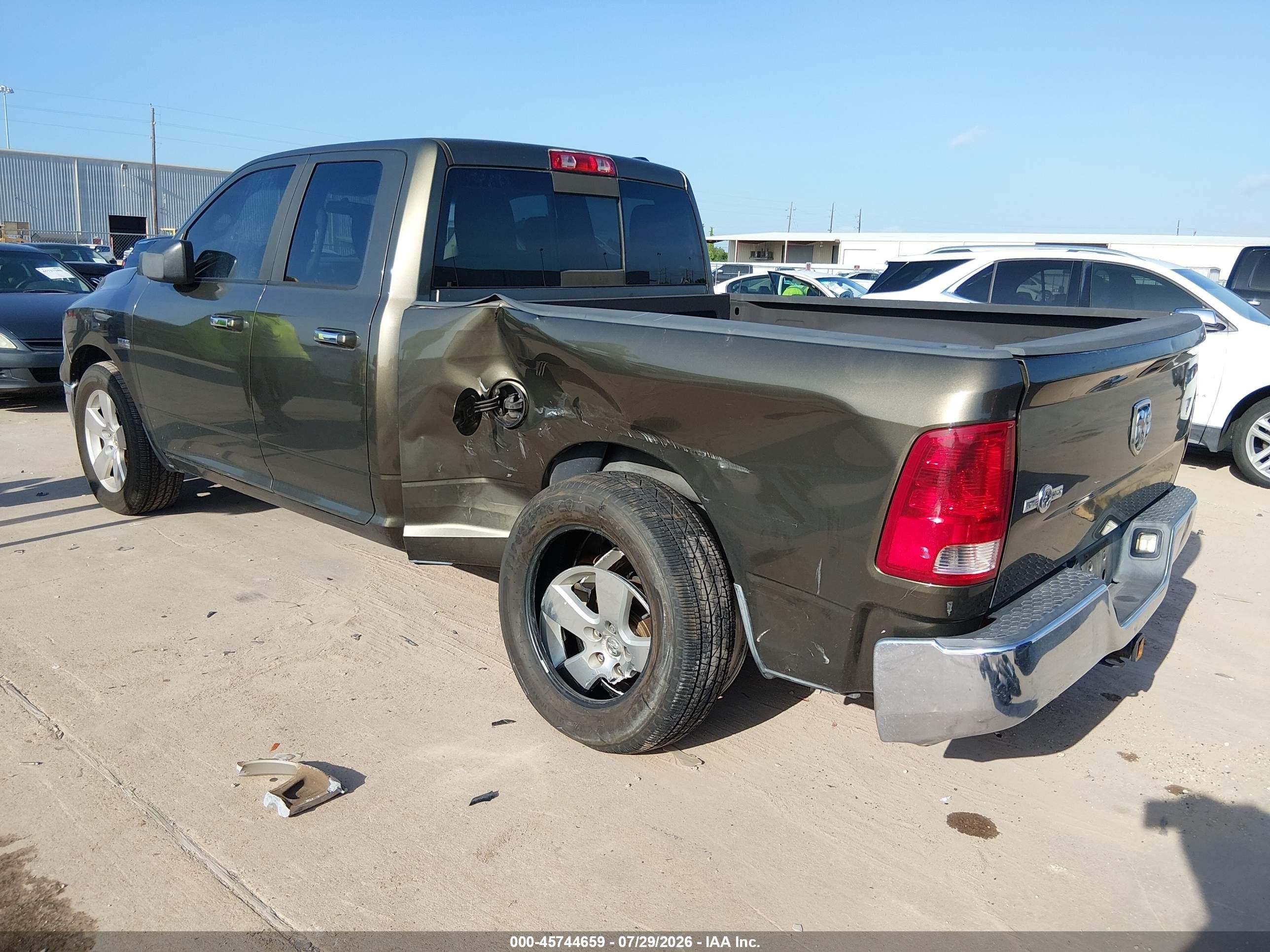 2012 Ram 1500 Lone Star Green vin: 1C6RD6GT8CS101351