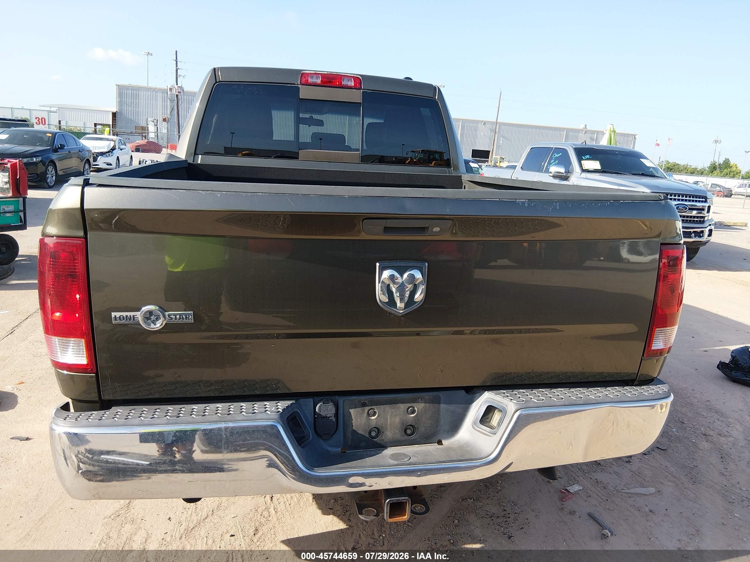 2012 Ram 1500 Lone Star Green vin: 1C6RD6GT8CS101351