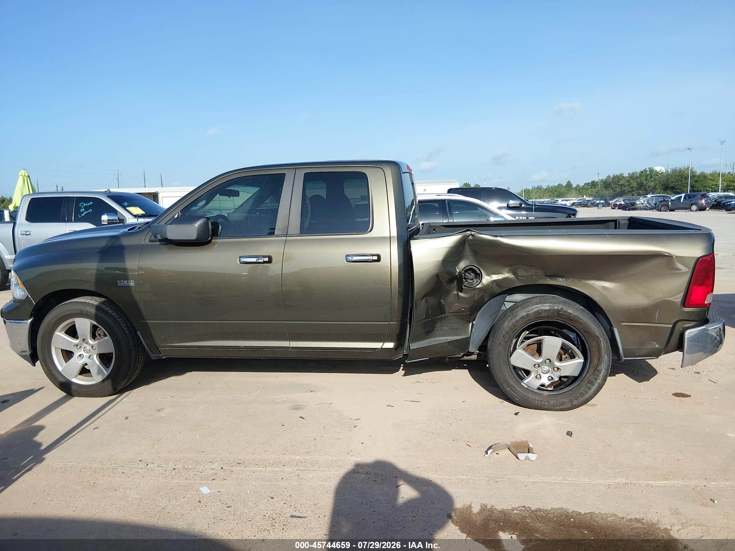 2012 Ram 1500 Lone Star Green vin: 1C6RD6GT8CS101351