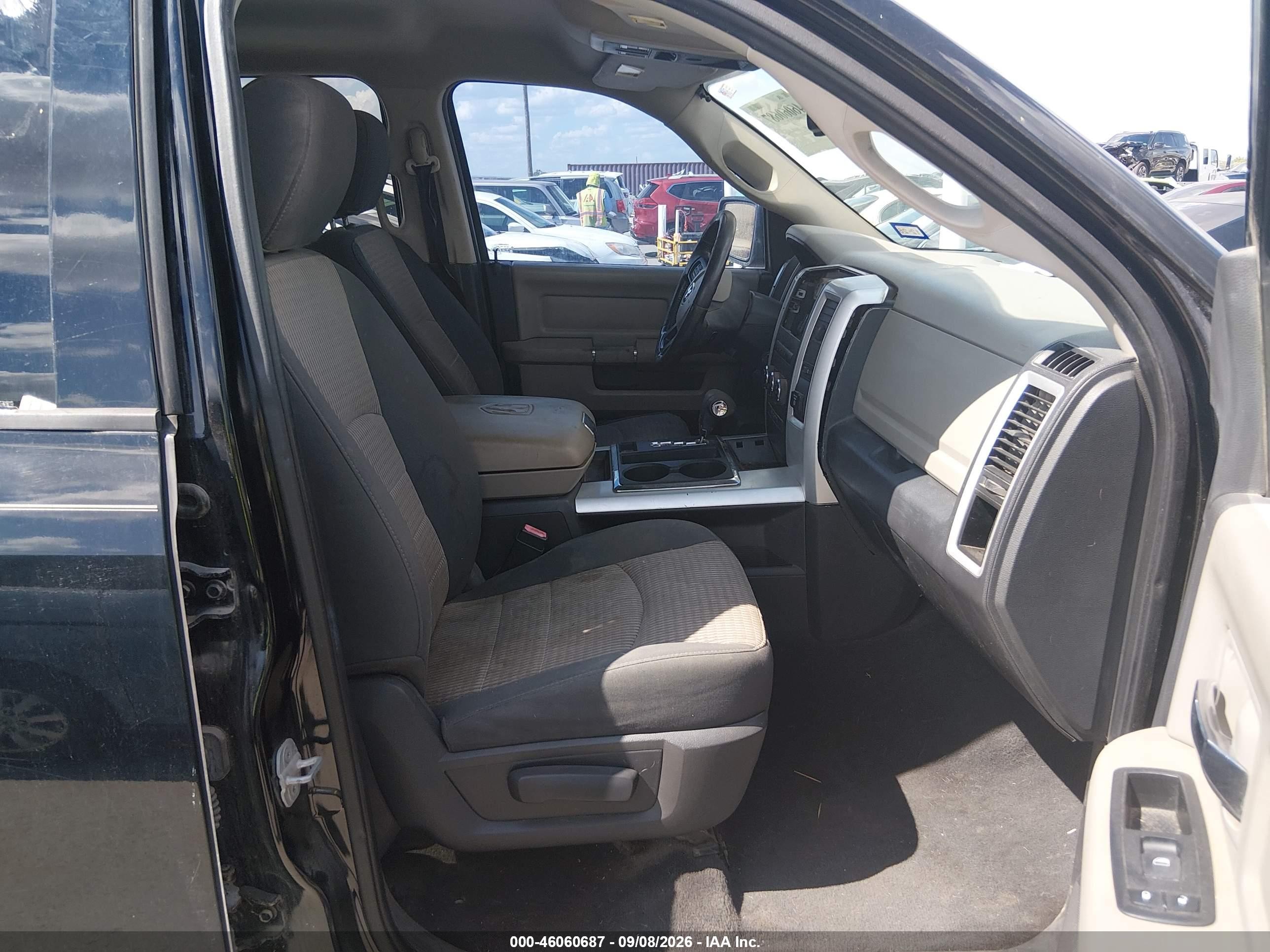 2012 Ram 1500 Lone Star Black vin: 1C6RD6GT9CS148064