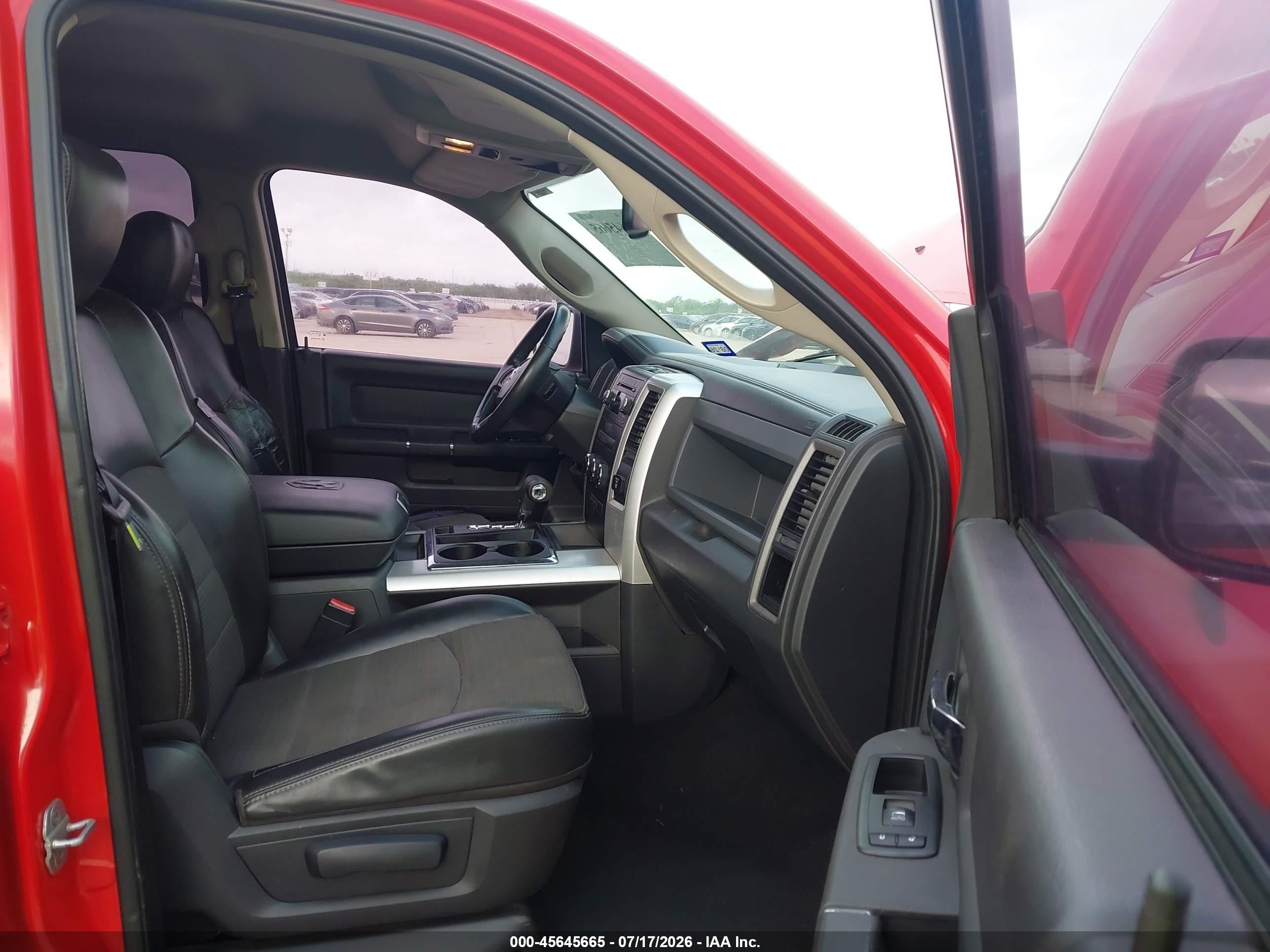 2012 Ram 1500 Sport Red vin: 1C6RD6HT3CS112692