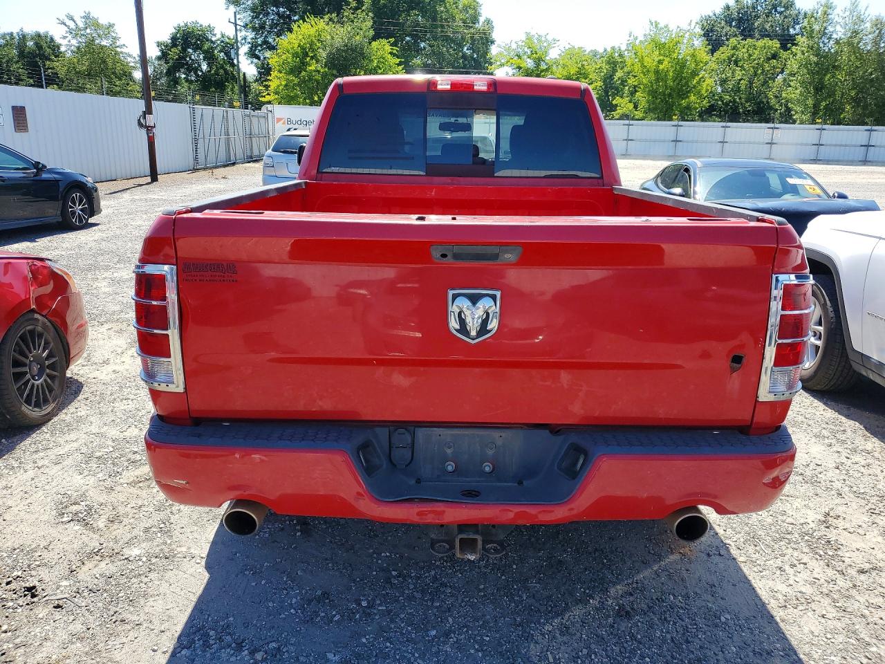 2012 Dodge Ram 1500 Sport Red vin: 1C6RD6HT4CS118002