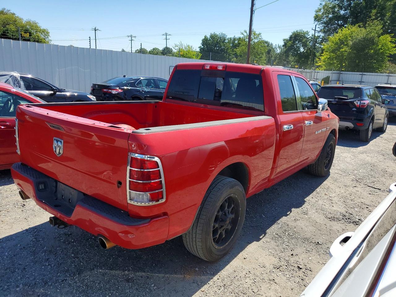 2012 Dodge Ram 1500 Sport Red vin: 1C6RD6HT4CS118002