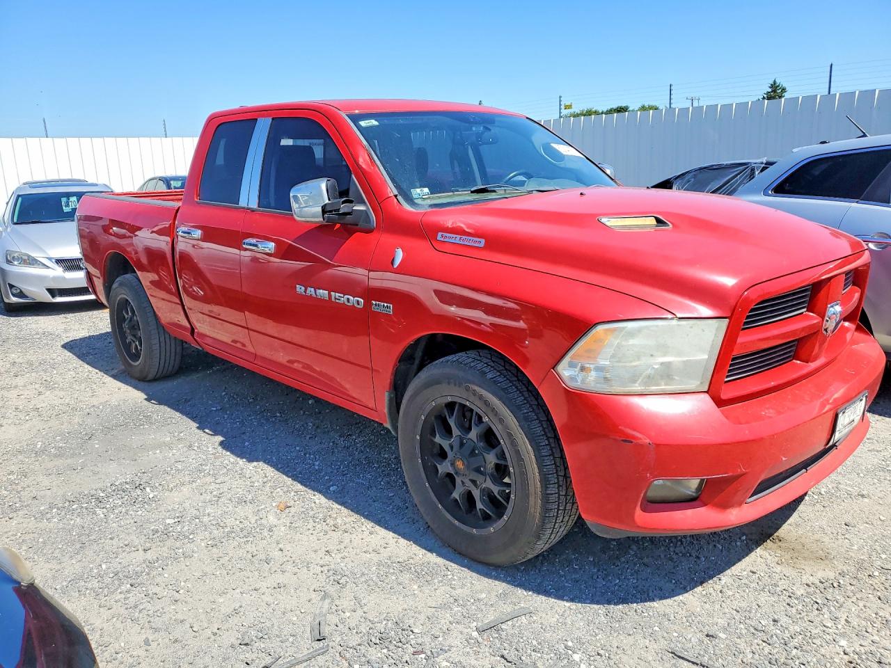 2012 Dodge Ram 1500 Sport Red vin: 1C6RD6HT4CS118002