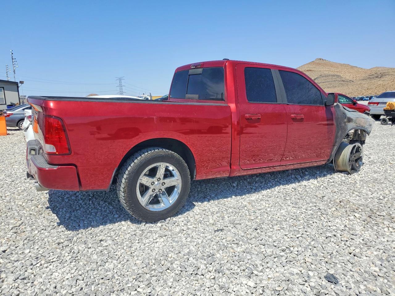 2012 Dodge Ram 1500 Sport Red vin: 1C6RD6HT7CS334121