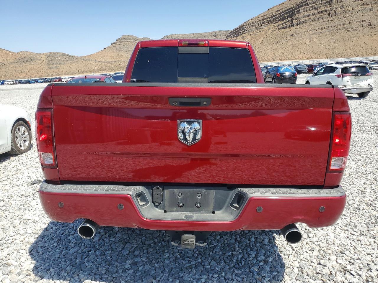 2012 Dodge Ram 1500 Sport Red vin: 1C6RD6HT7CS334121