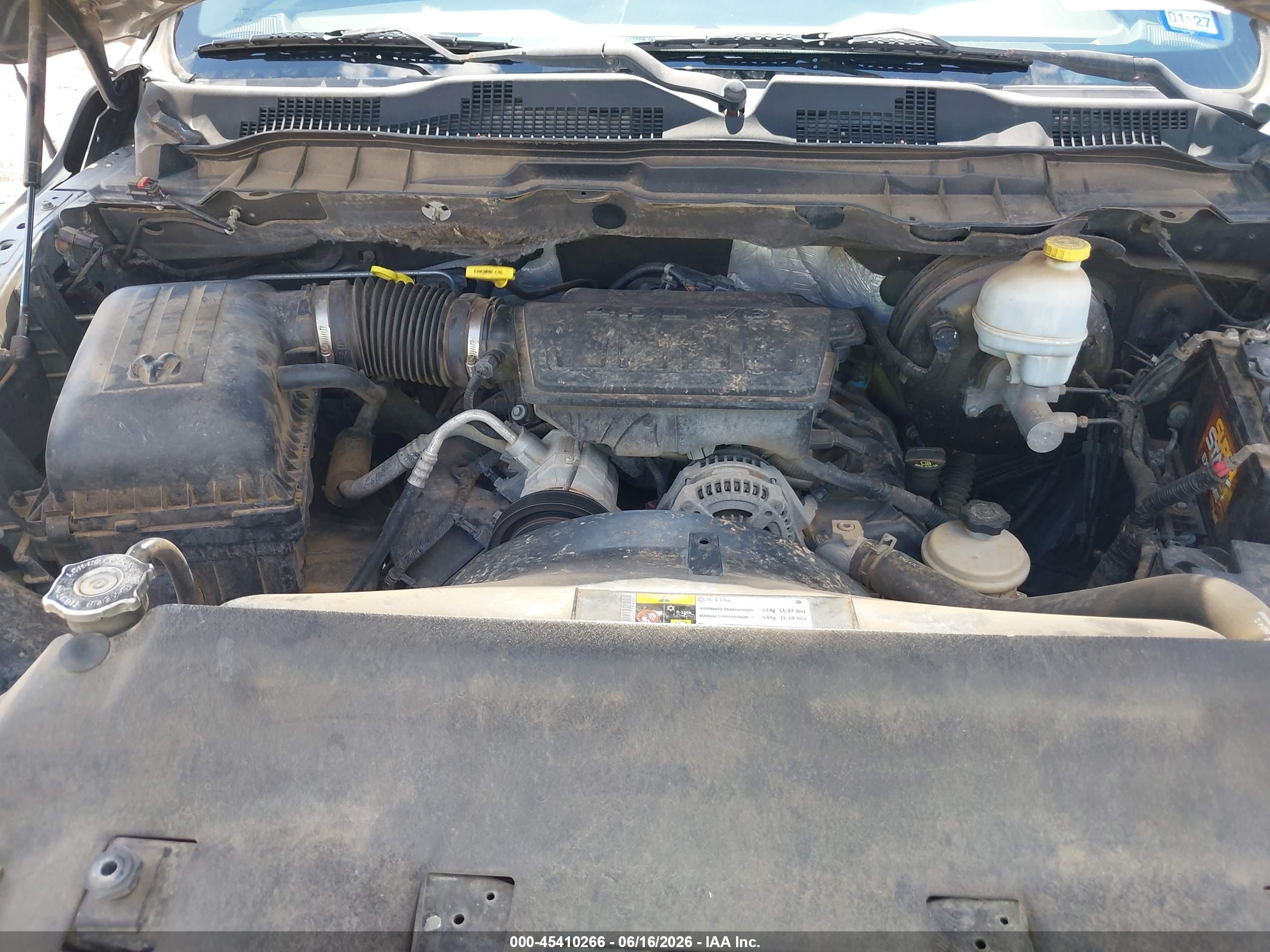 2012 Ram 1500 Tradesman Gray vin: 1C6RD6KP1CS279127