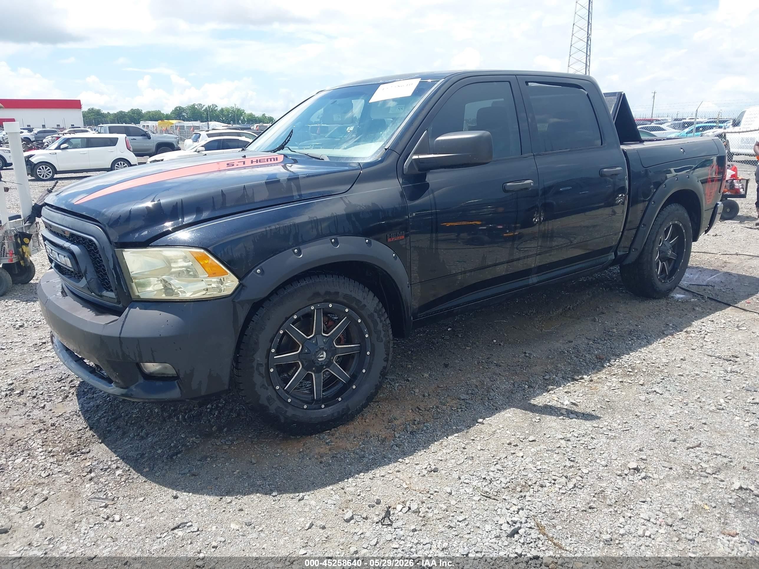 2012 Ram 1500 St Black vin: 1C6RD6KT0CS245757