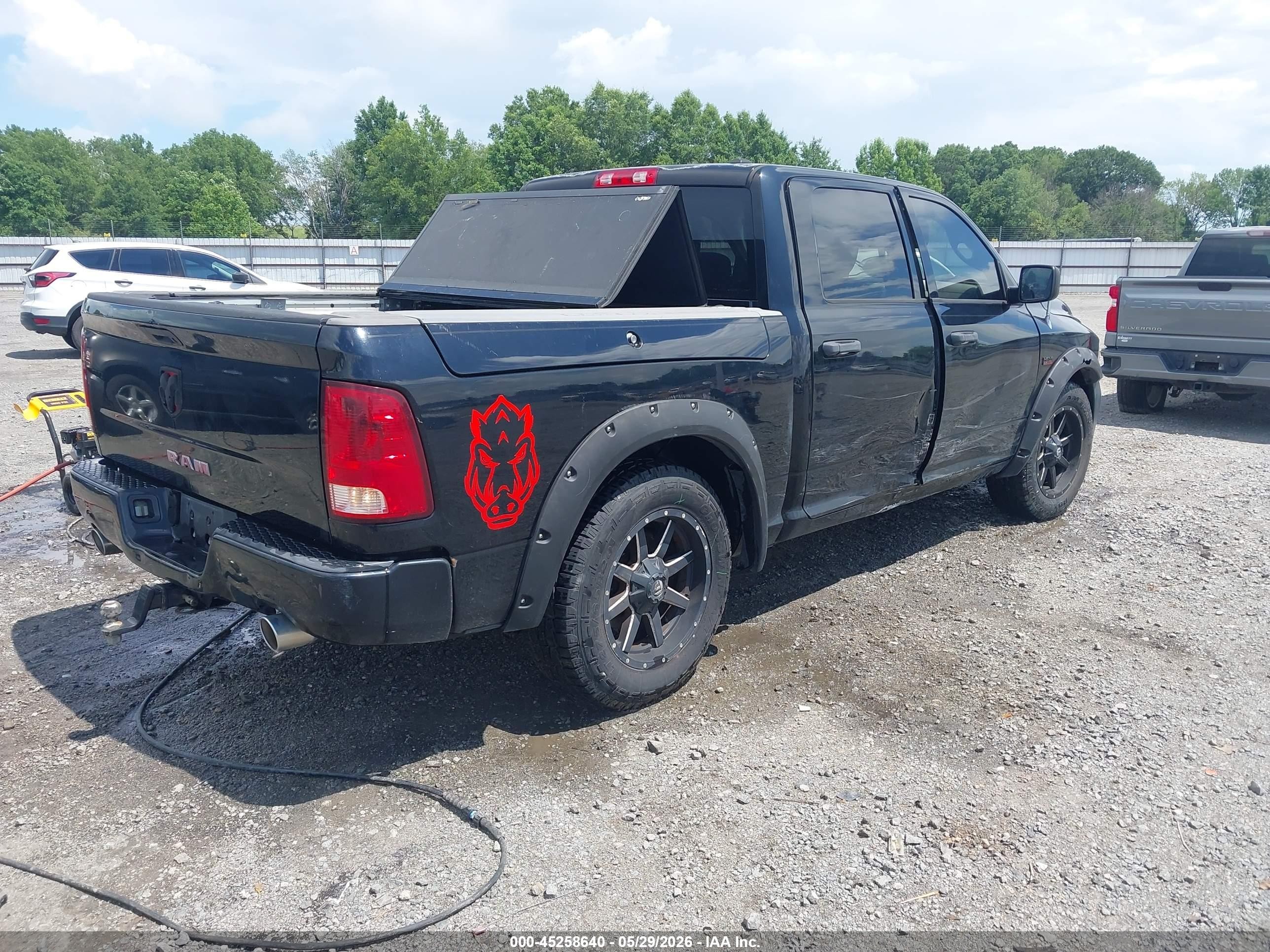 2012 Ram 1500 St Black vin: 1C6RD6KT0CS245757