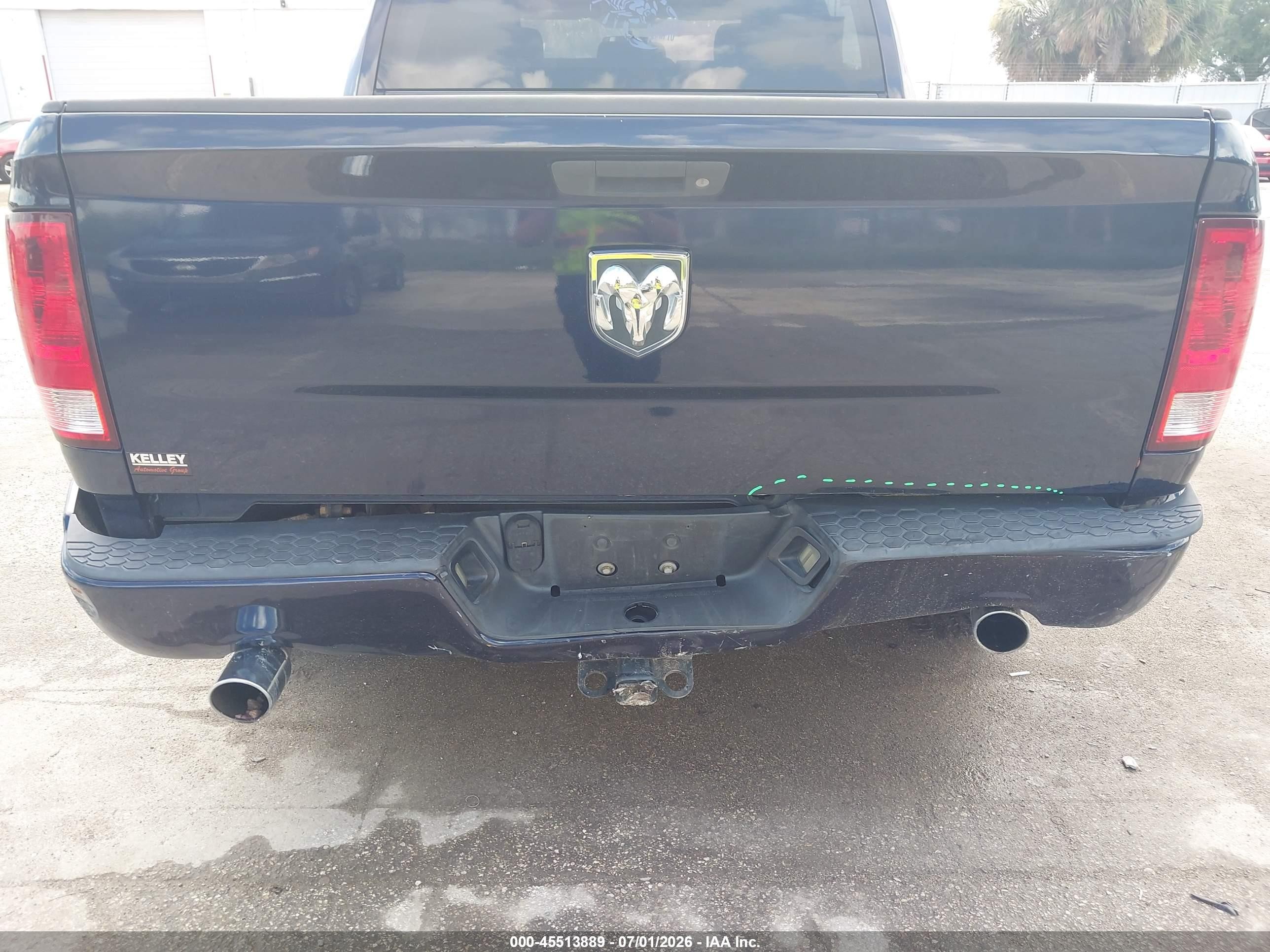 2012 Ram 1500 Express Blue vin: 1C6RD6KT0CS332462
