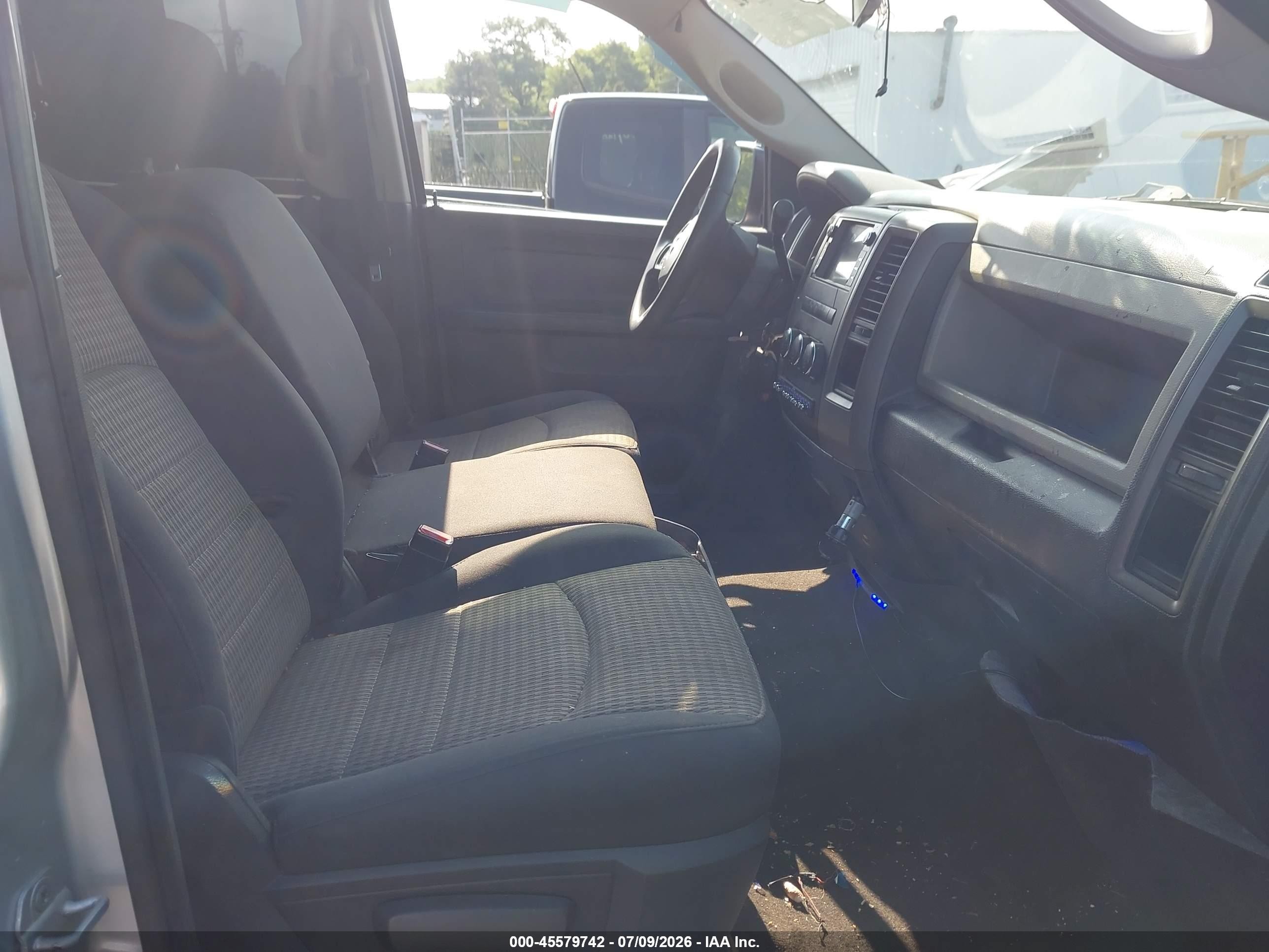 2012 Ram 1500 St Silver vin: 1C6RD6KT3CS143790