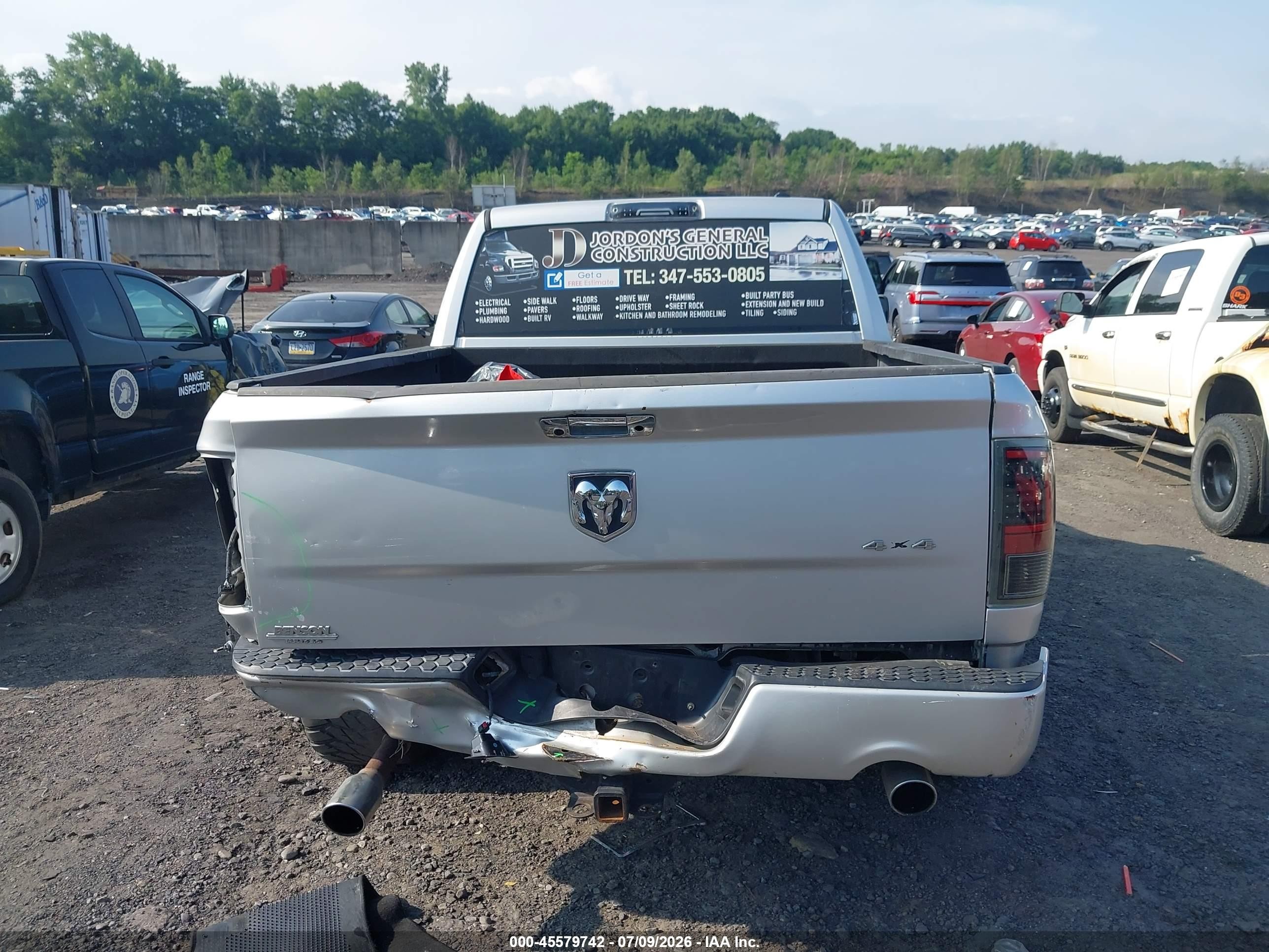2012 Ram 1500 St Silver vin: 1C6RD6KT3CS143790