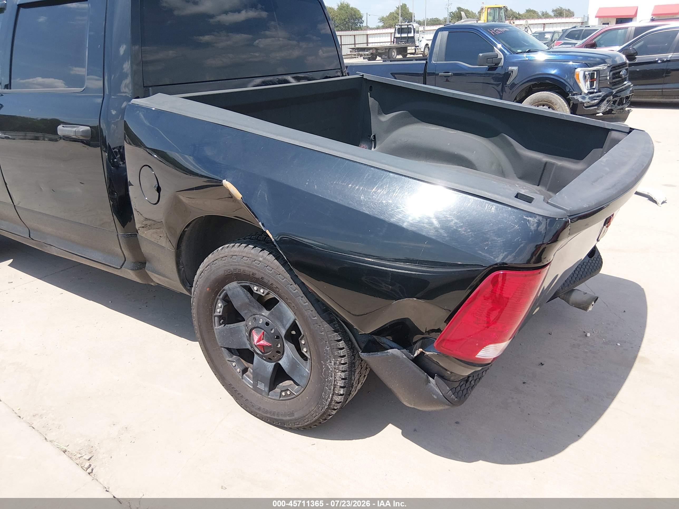 2012 Ram 1500 Express Black vin: 1C6RD6KT3CS191810