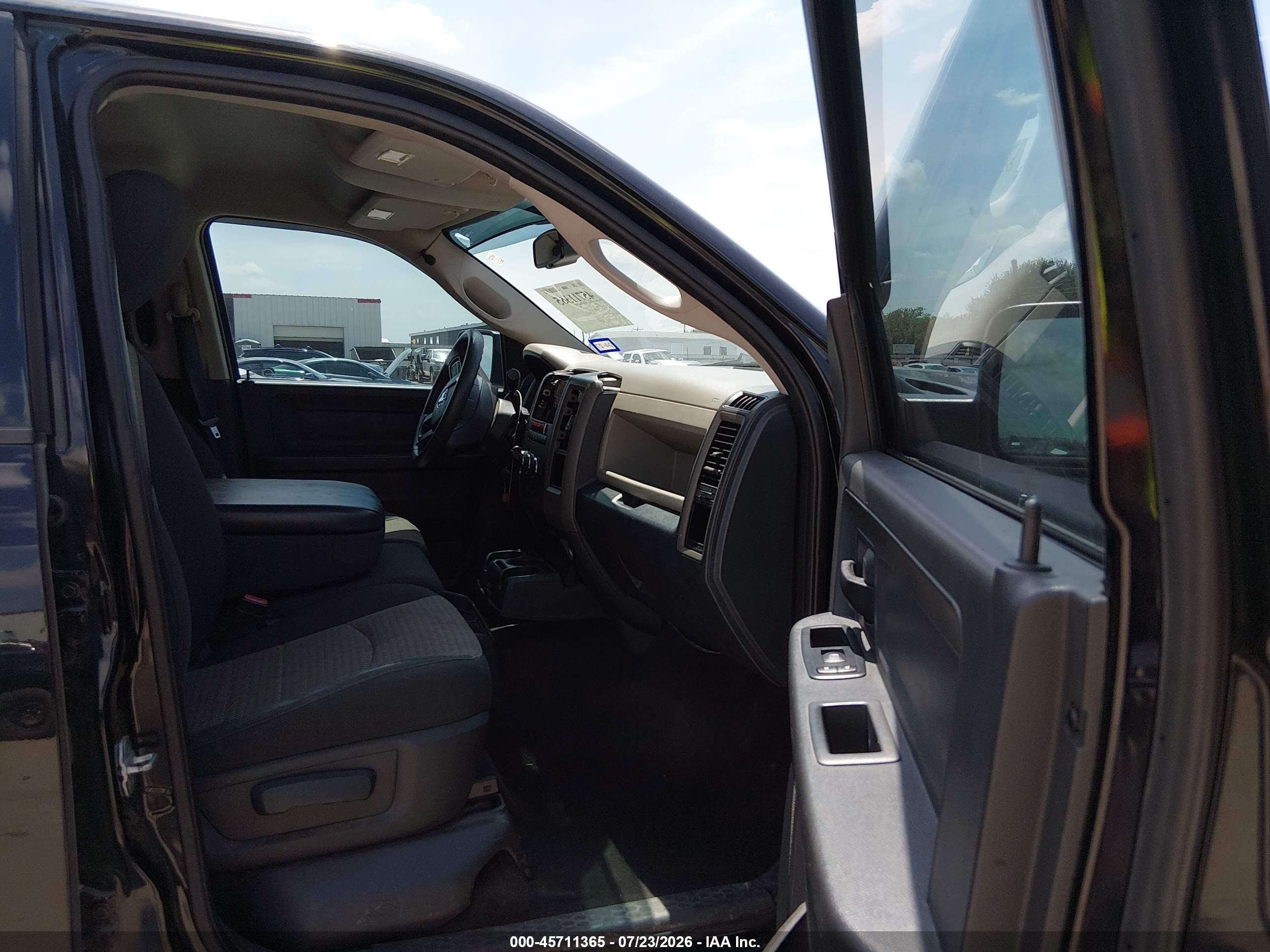 2012 Ram 1500 Express Black vin: 1C6RD6KT3CS191810