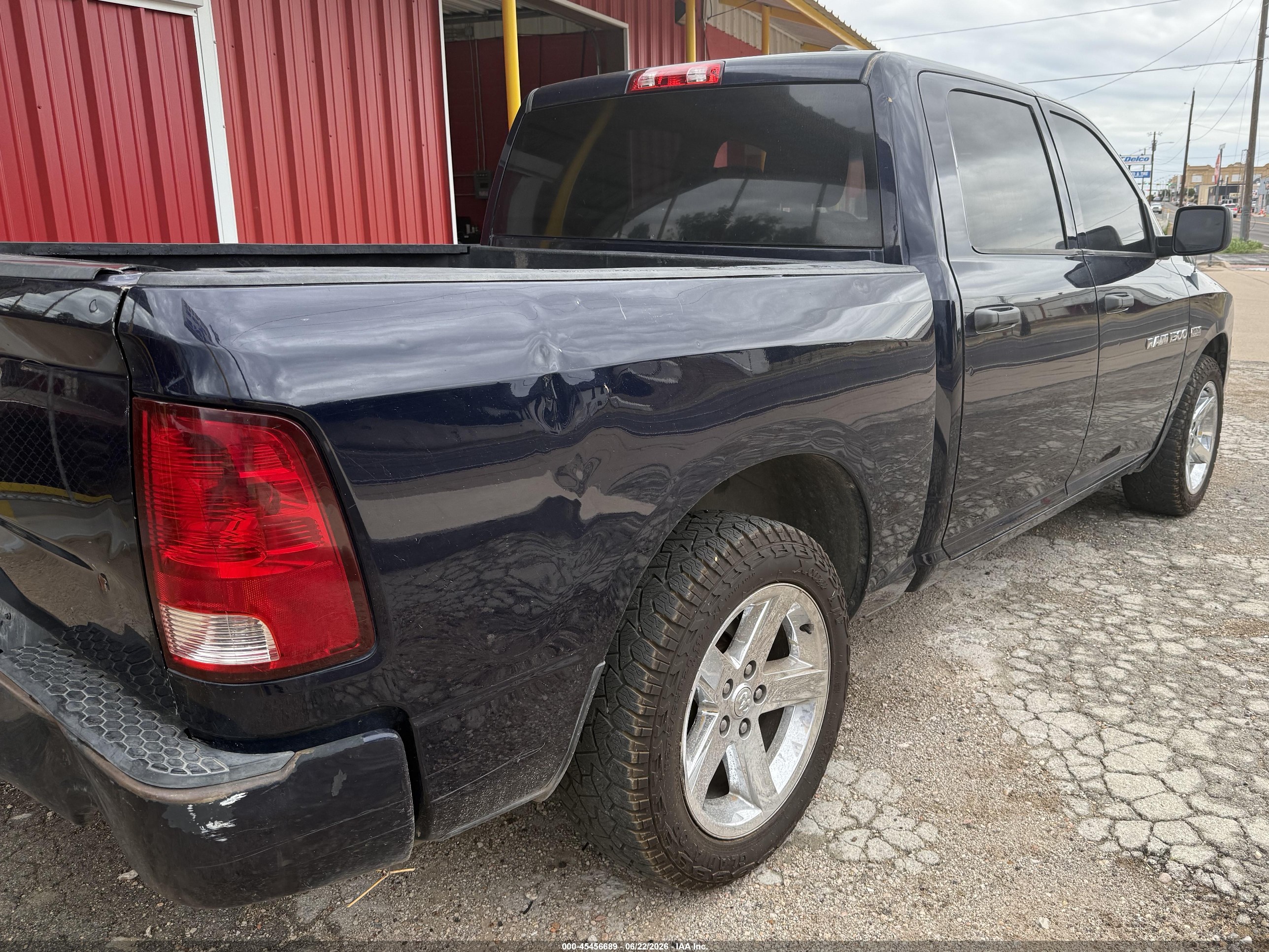 2012 Ram 1500 Express Navy vin: 1C6RD6KT5CS333140