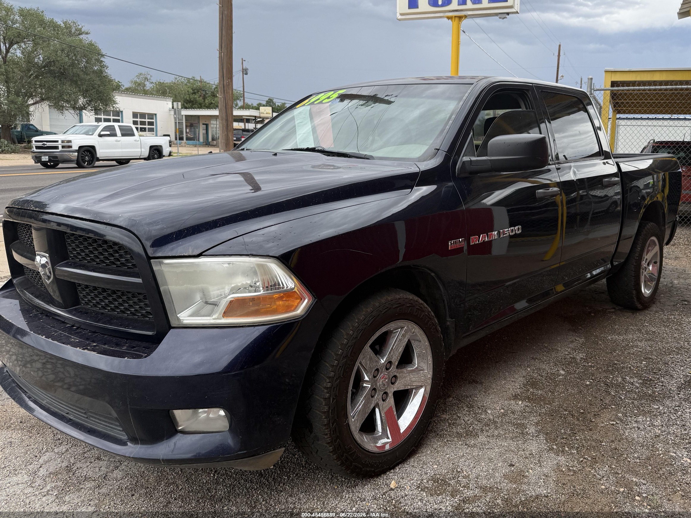 2012 Ram 1500 Express Navy vin: 1C6RD6KT5CS333140