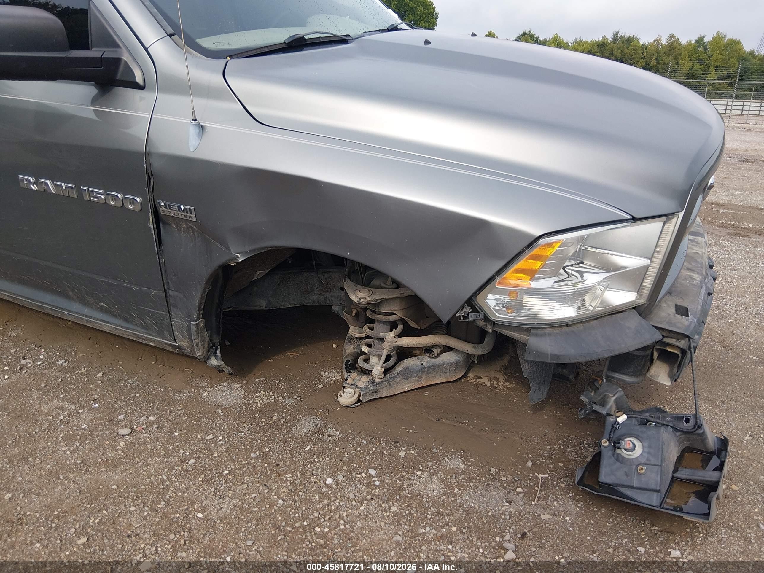 2012 Ram 1500 Express Gray vin: 1C6RD6KT6CS138731