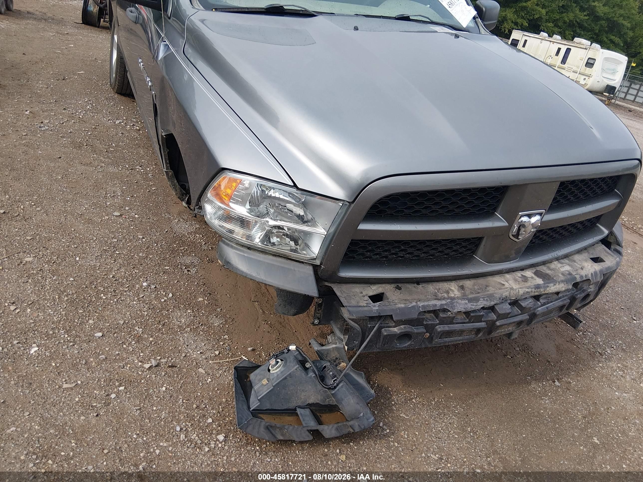 2012 Ram 1500 Express Gray vin: 1C6RD6KT6CS138731