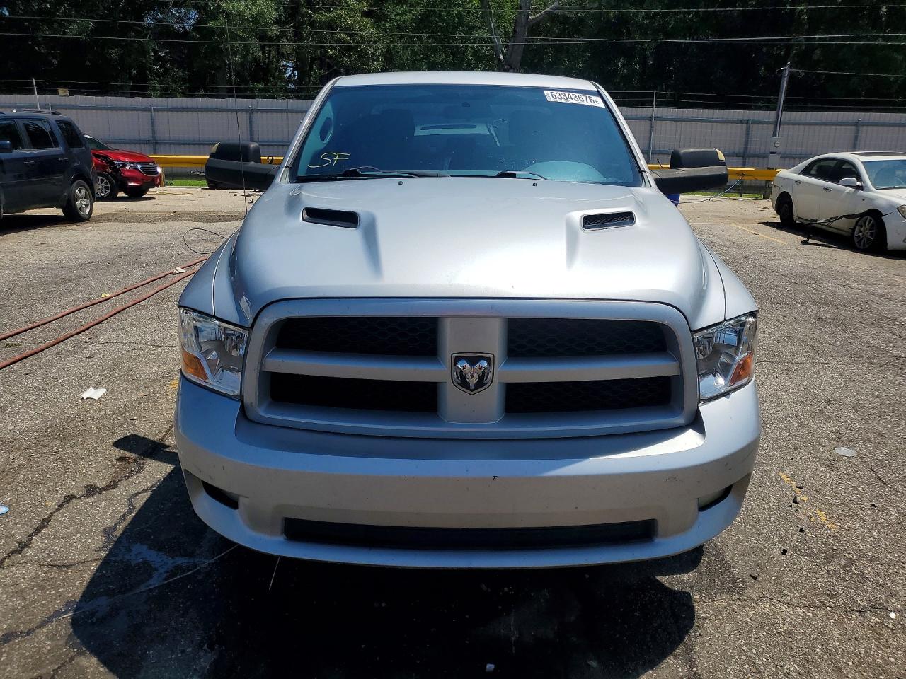 2012 Dodge Ram 1500 St Silver vin: 1C6RD6KT6CS306397