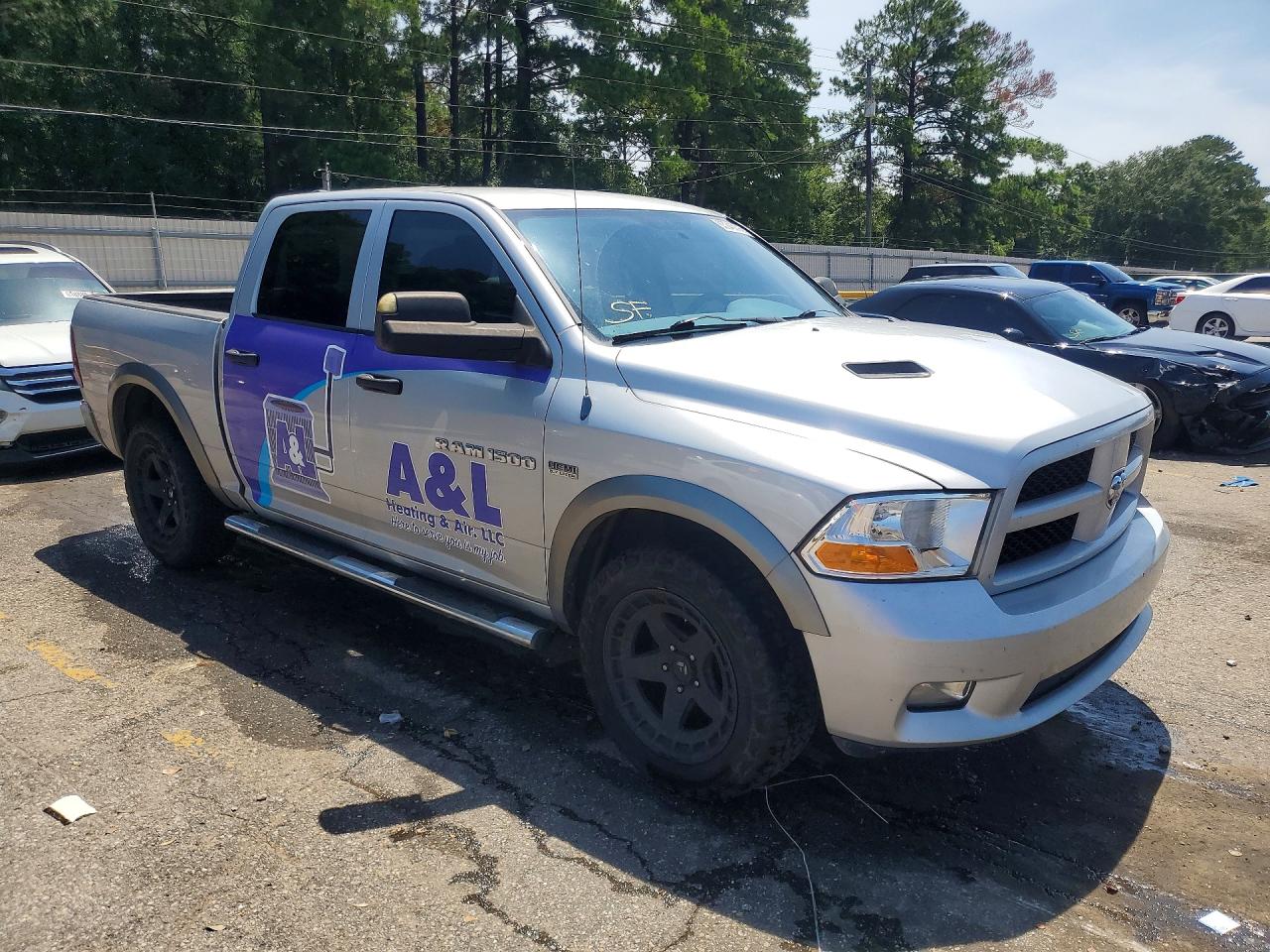 2012 Dodge Ram 1500 St Silver vin: 1C6RD6KT6CS306397
