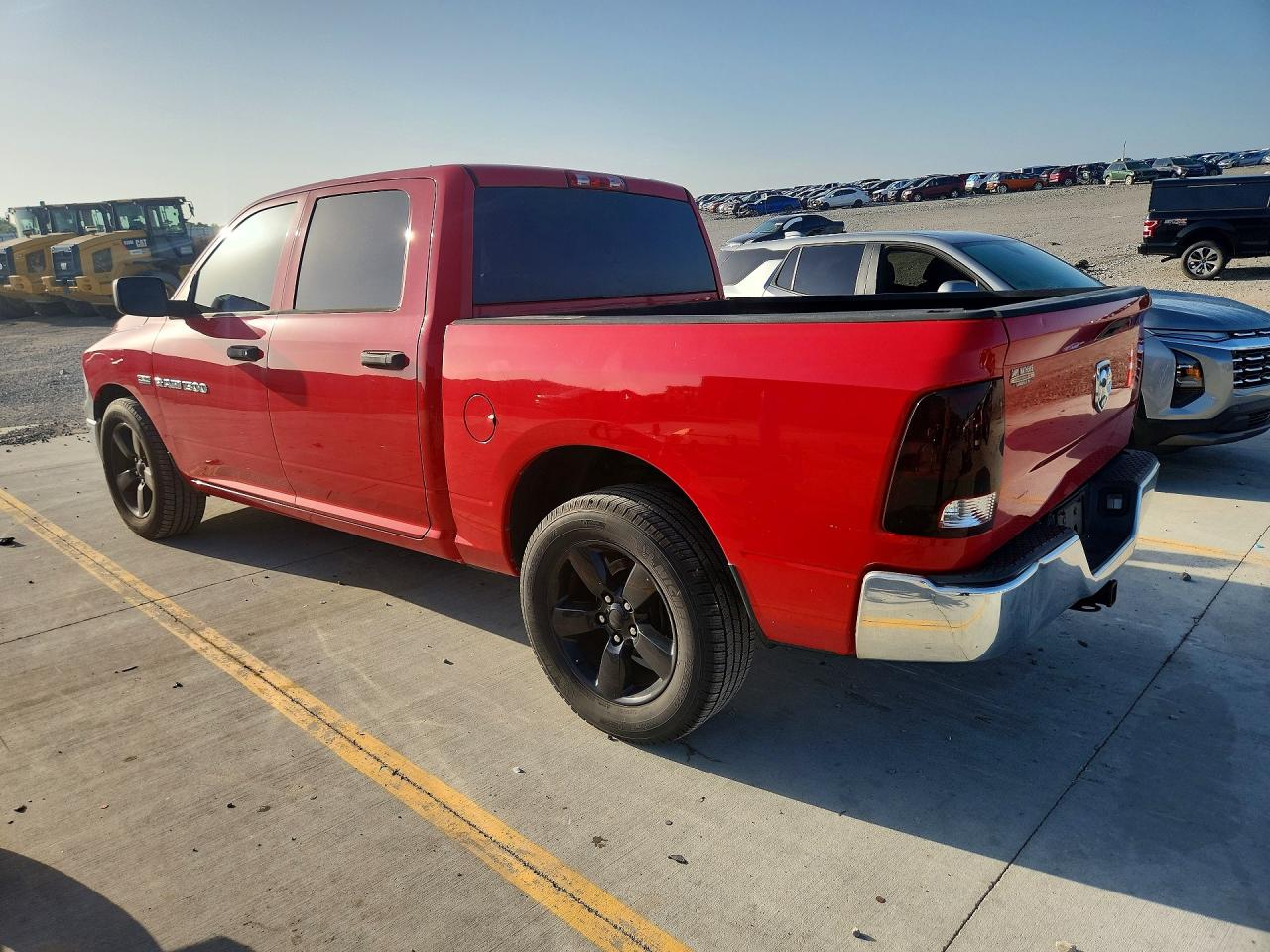 2012 Dodge Ram 1500 St Red vin: 1C6RD6KT6CS331056