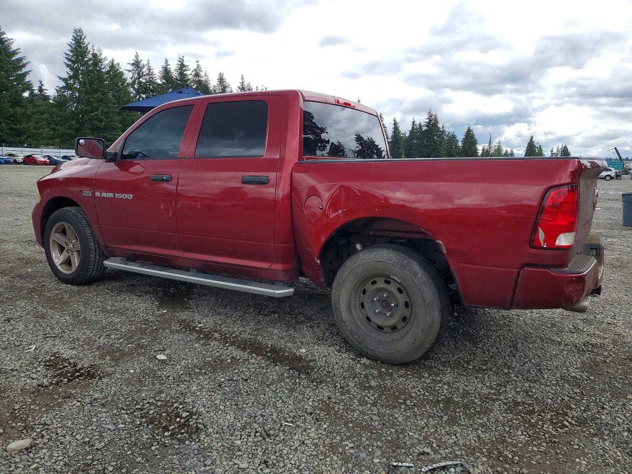 2012 Dodge Ram 1500 St Red vin: 1C6RD6KT9CS223837