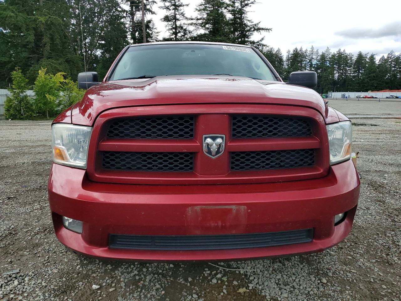 2012 Dodge Ram 1500 St Red vin: 1C6RD6KT9CS223837