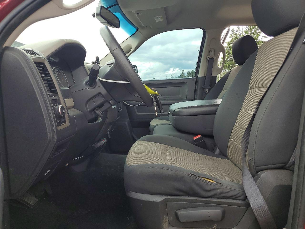 2012 Dodge Ram 1500 St Red vin: 1C6RD6KT9CS223837