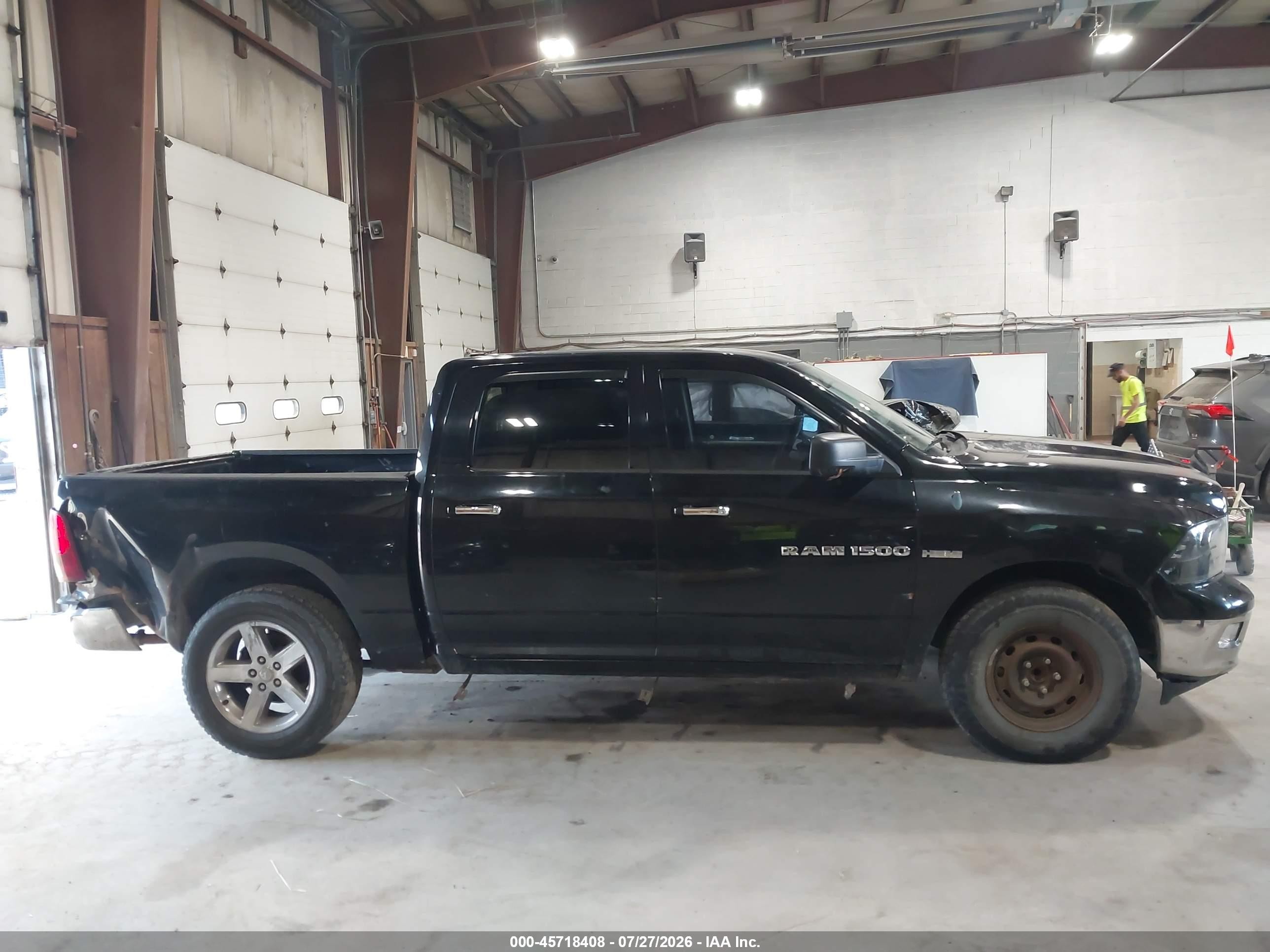 2012 Ram 1500 Lone Star Black vin: 1C6RD6LT0CS153417