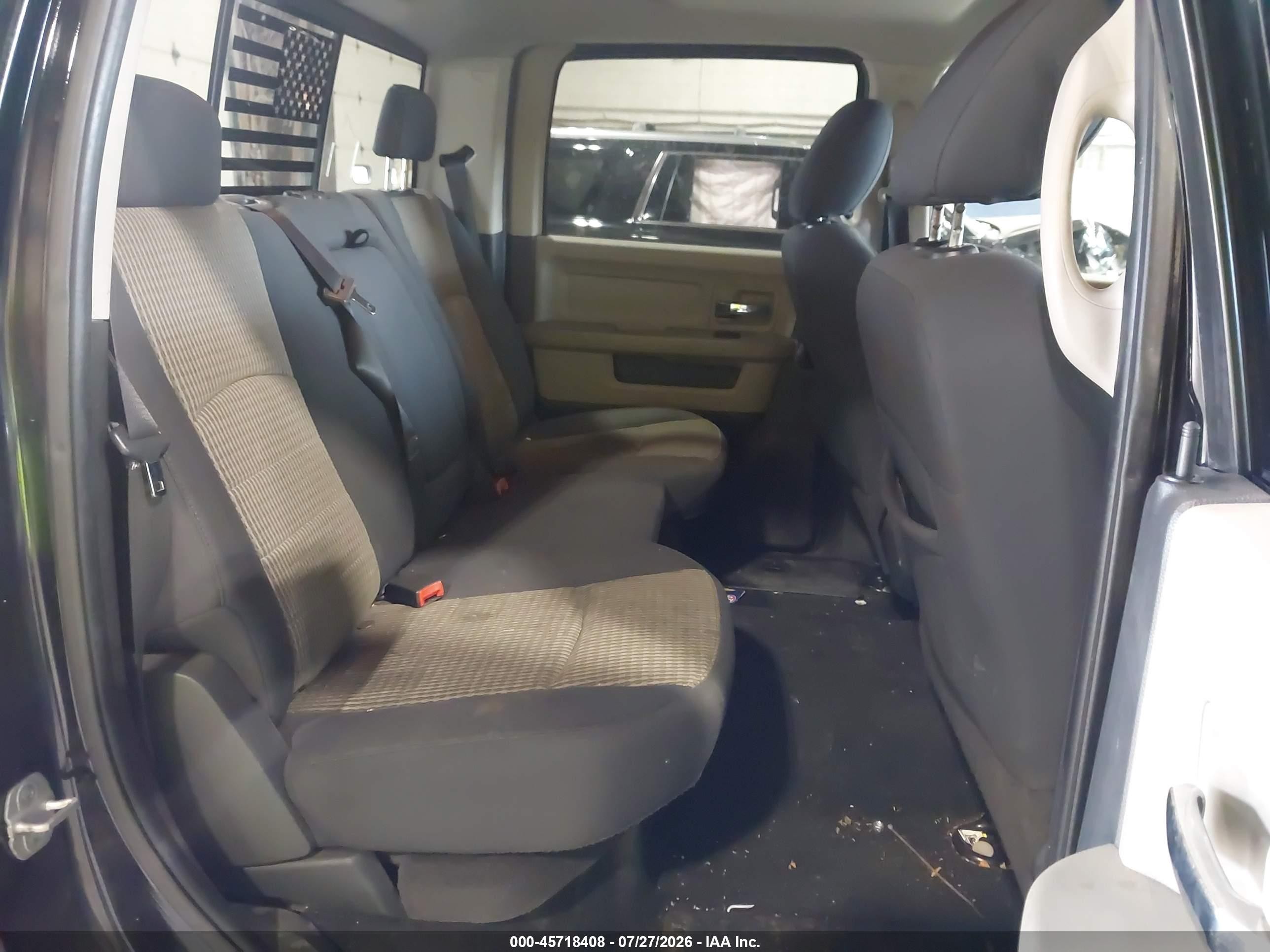 2012 Ram 1500 Lone Star Black vin: 1C6RD6LT0CS153417