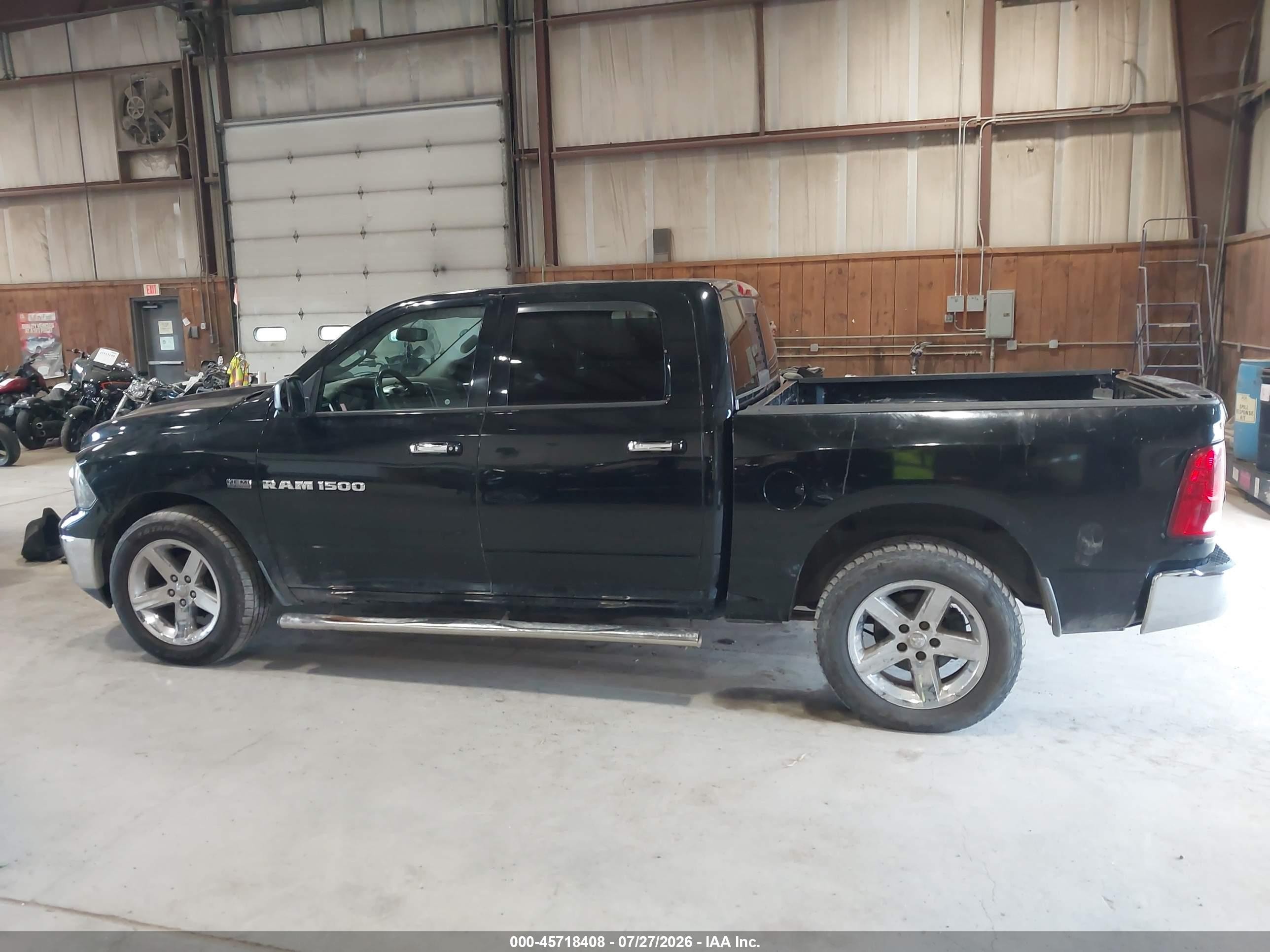 2012 Ram 1500 Lone Star Black vin: 1C6RD6LT0CS153417