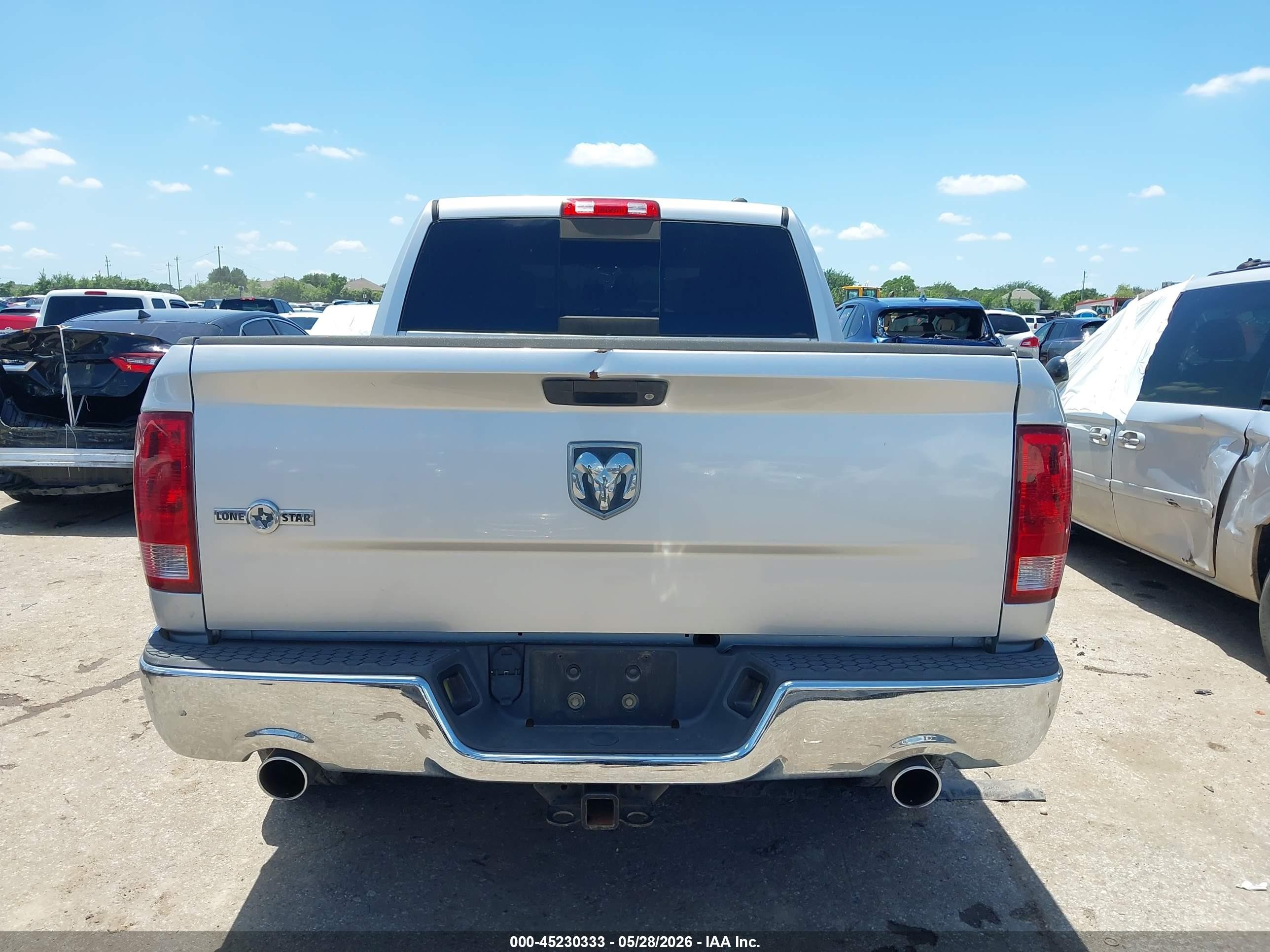2012 Ram 1500 Slt Серебряный vin: 1C6RD6LT1CS153538