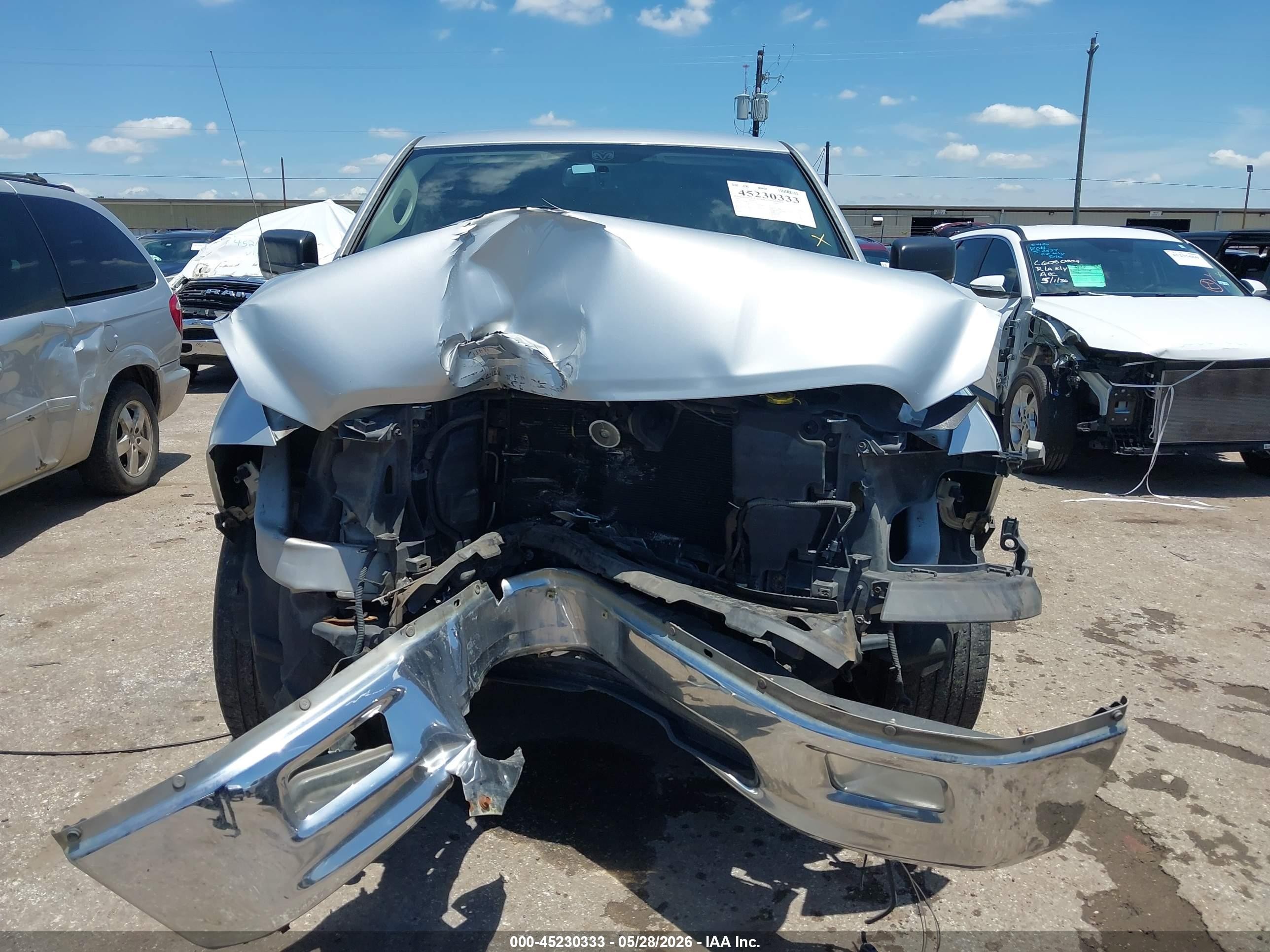 2012 Ram 1500 Slt Серебряный vin: 1C6RD6LT1CS153538