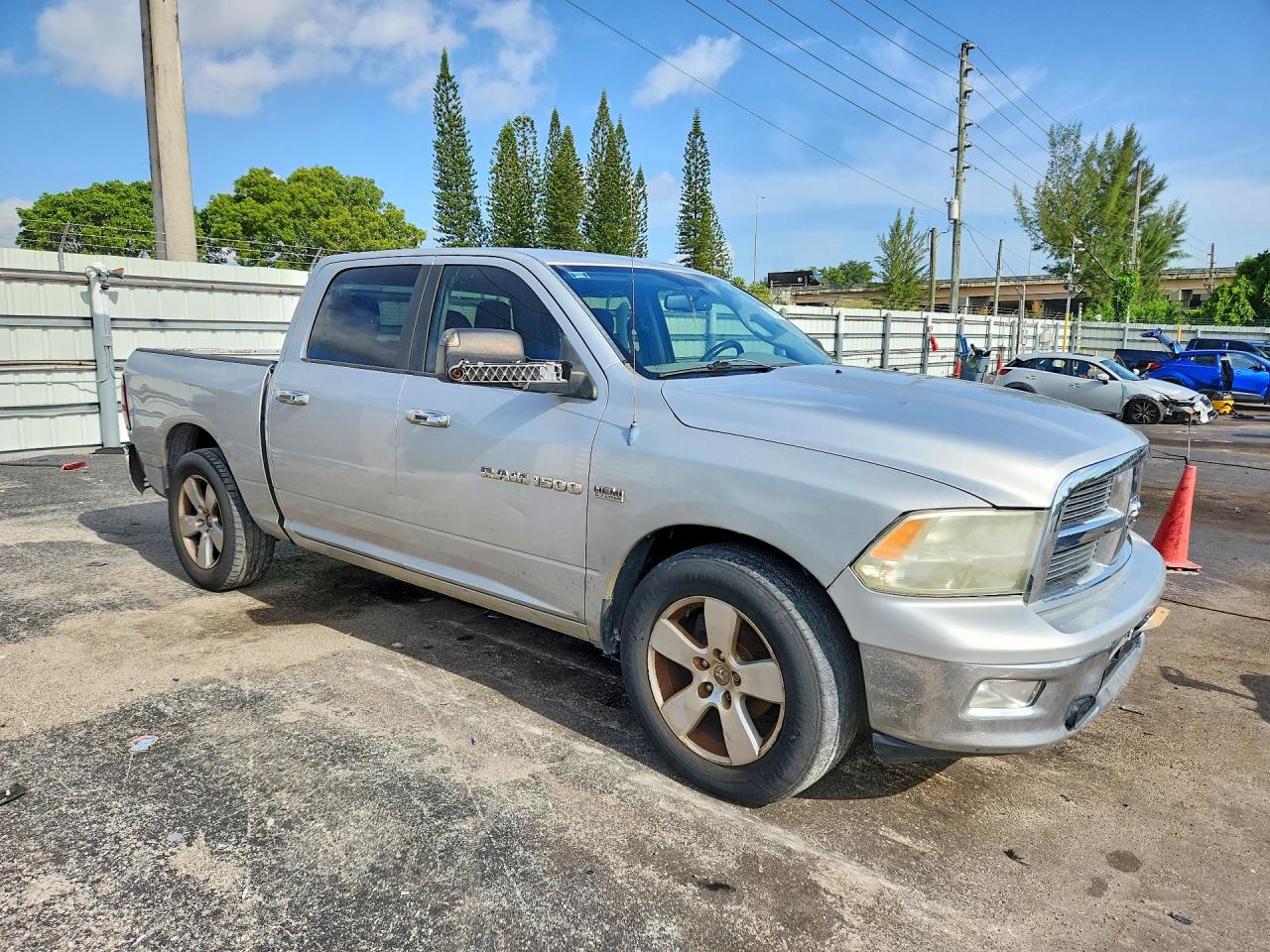 2012 Dodge Ram 1500 Slt Серебряный vin: 1C6RD6LT1CS153720