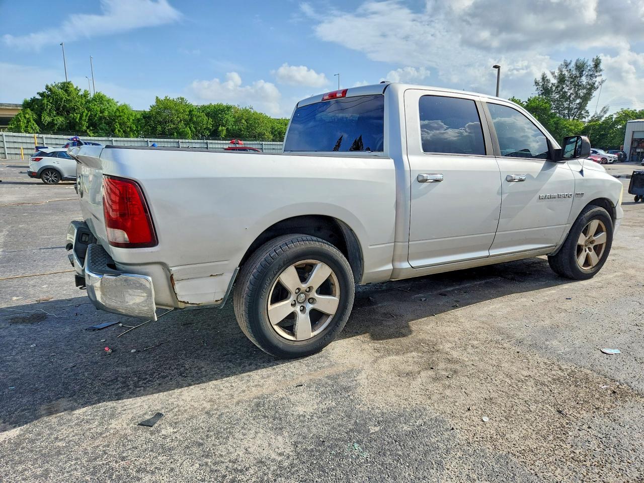 2012 Dodge Ram 1500 Slt Серебряный vin: 1C6RD6LT1CS153720
