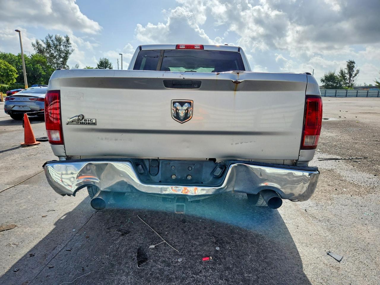 2012 Dodge Ram 1500 Slt Серебряный vin: 1C6RD6LT1CS153720