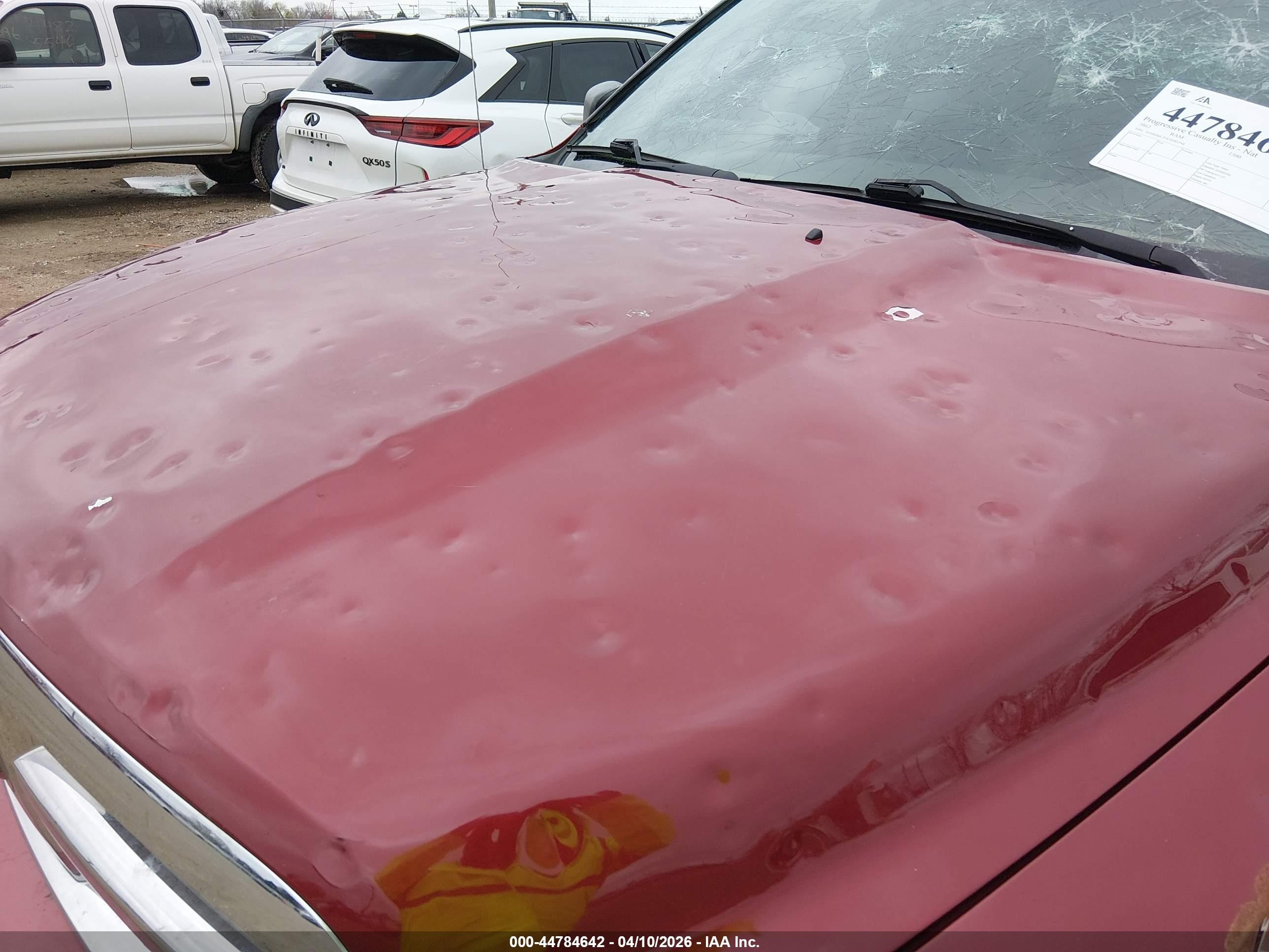 2012 Ram 1500 Slt Red vin: 1C6RD6LT1CS281794