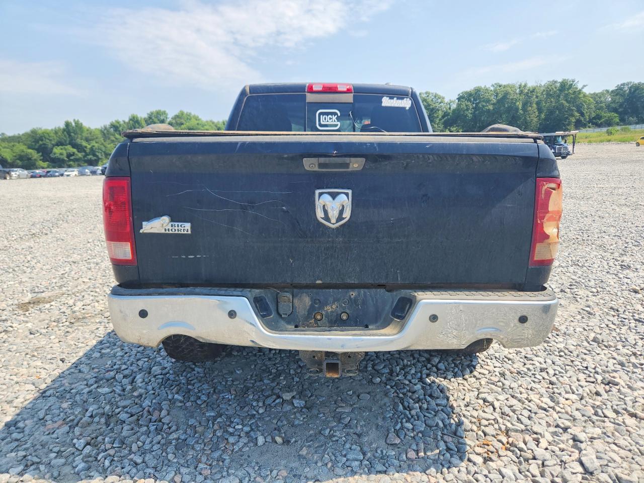 2012 Dodge Ram 1500 Slt Black vin: 1C6RD6LT4CS145630