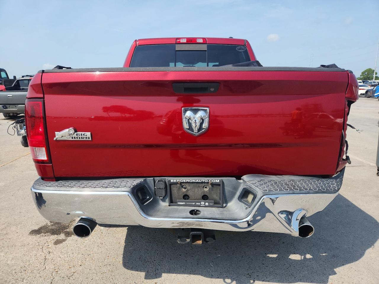 2012 Dodge Ram 1500 Slt Red vin: 1C6RD6LT4CS254864