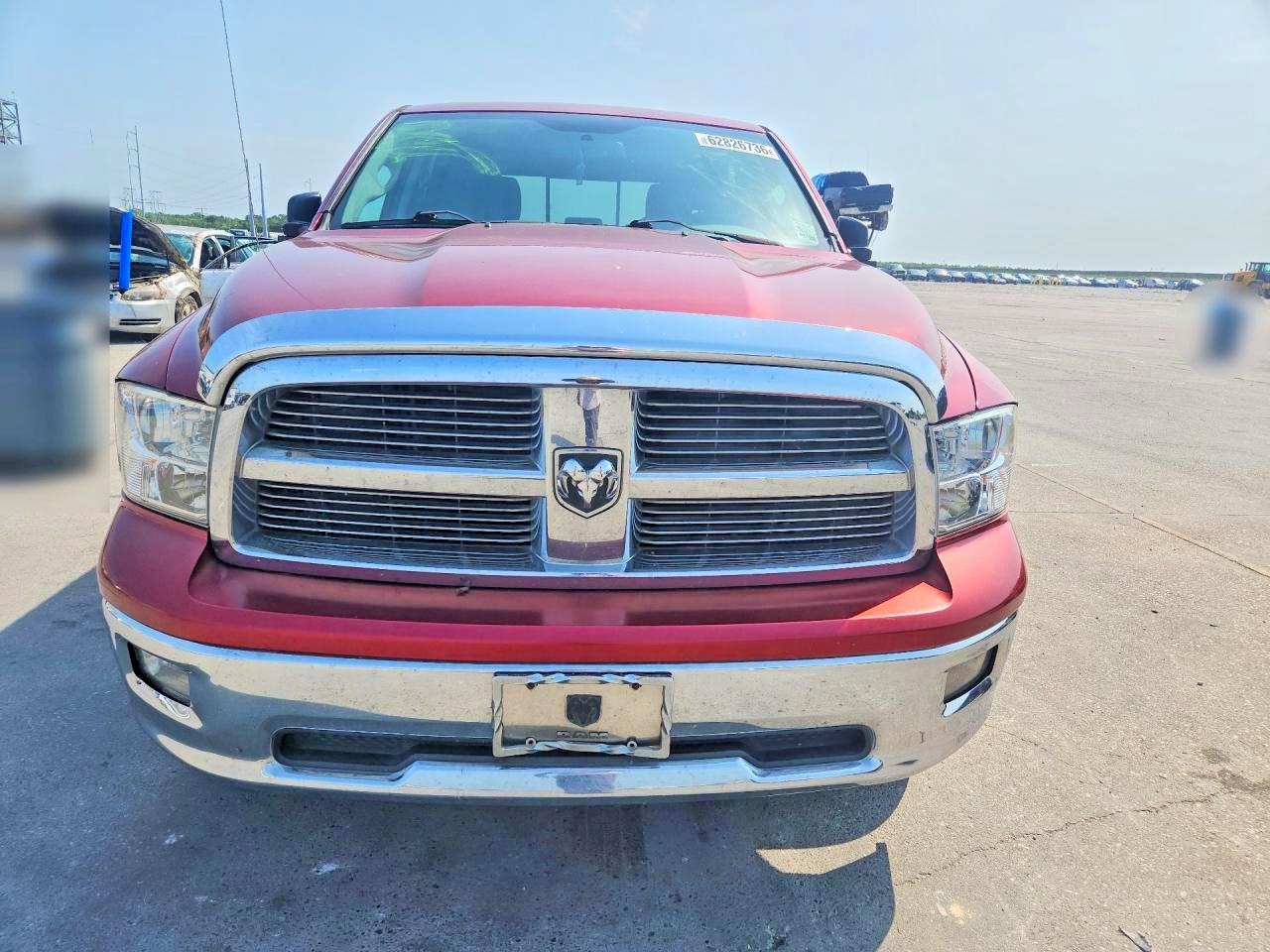 2012 Dodge Ram 1500 Slt Red vin: 1C6RD6LT4CS254864