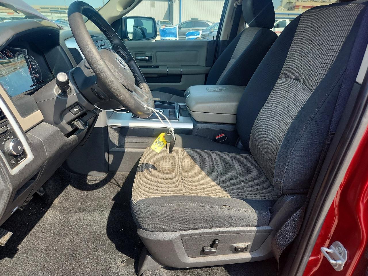 2012 Dodge Ram 1500 Slt Red vin: 1C6RD6LT4CS254864