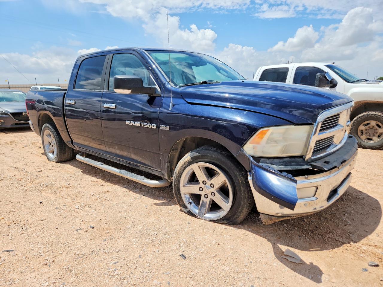 2012 Dodge Ram 1500 Slt Blue vin: 1C6RD6LT5CS160055