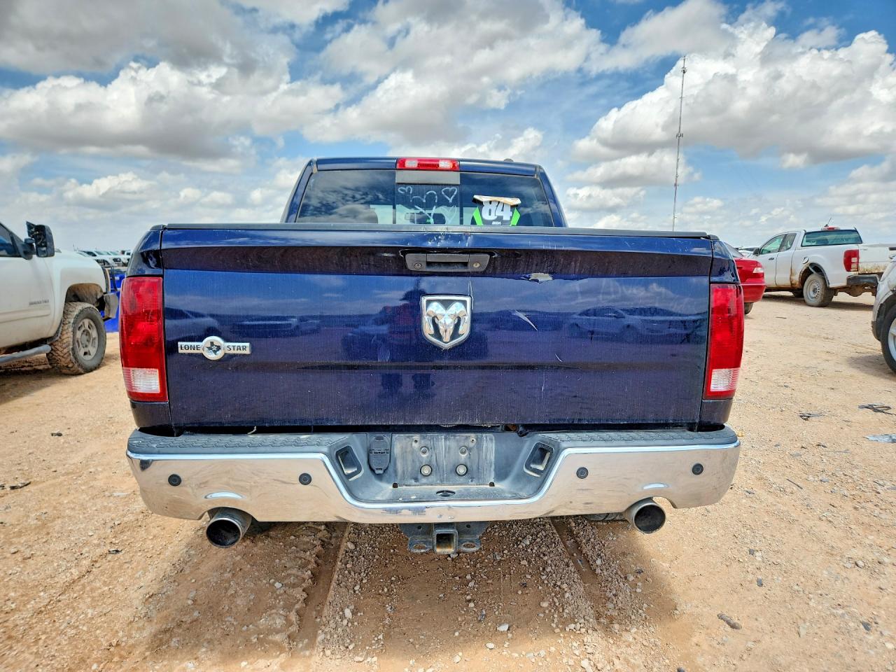 2012 Dodge Ram 1500 Slt Blue vin: 1C6RD6LT5CS160055