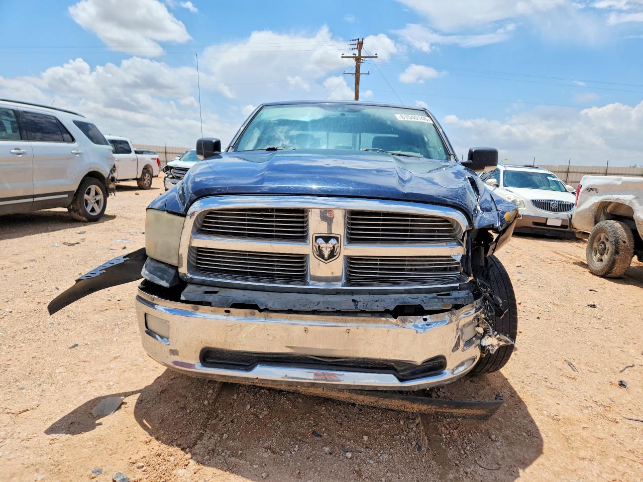 2012 Dodge Ram 1500 Slt Blue vin: 1C6RD6LT5CS160055